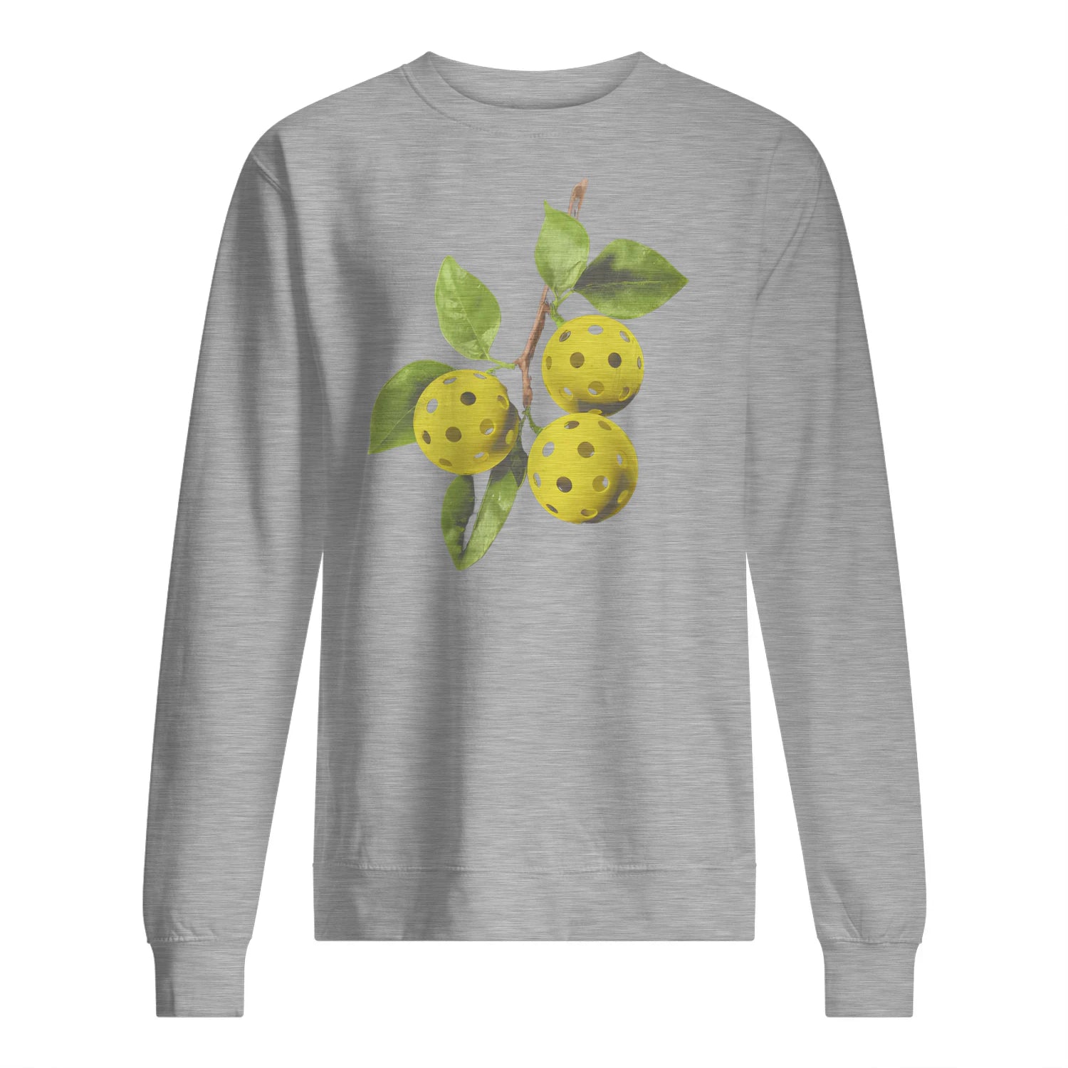 Pickleball Fruit Vibes Men’s Sweatshirt – Funny Gift