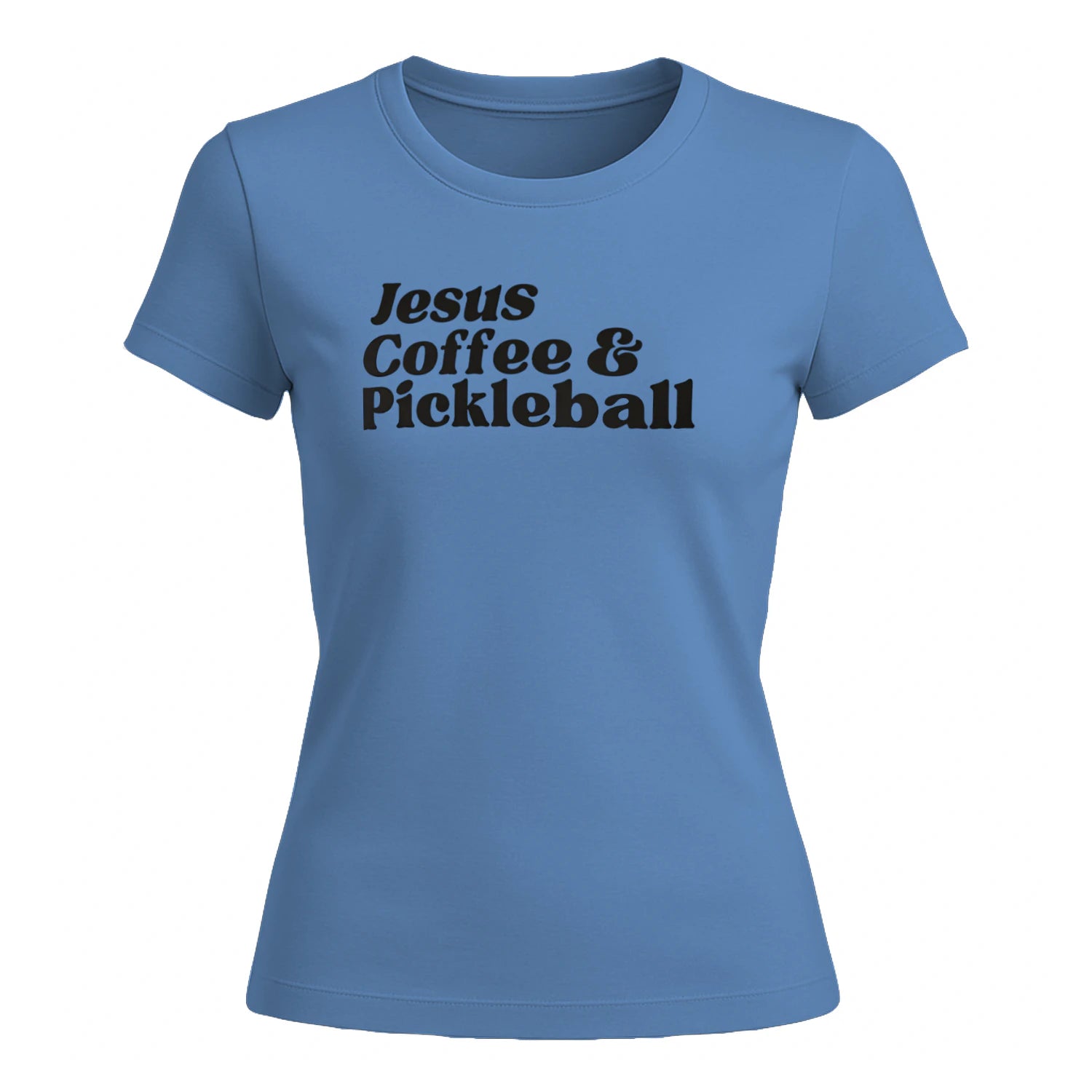 Jesus, Coffee & Pickleball for Women’s T-Shirt – Funny Gift
