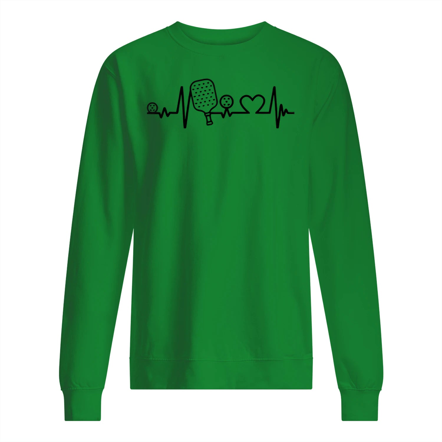 Pickleball Heartbeat Men’s Sweatshirt – Funny Gift