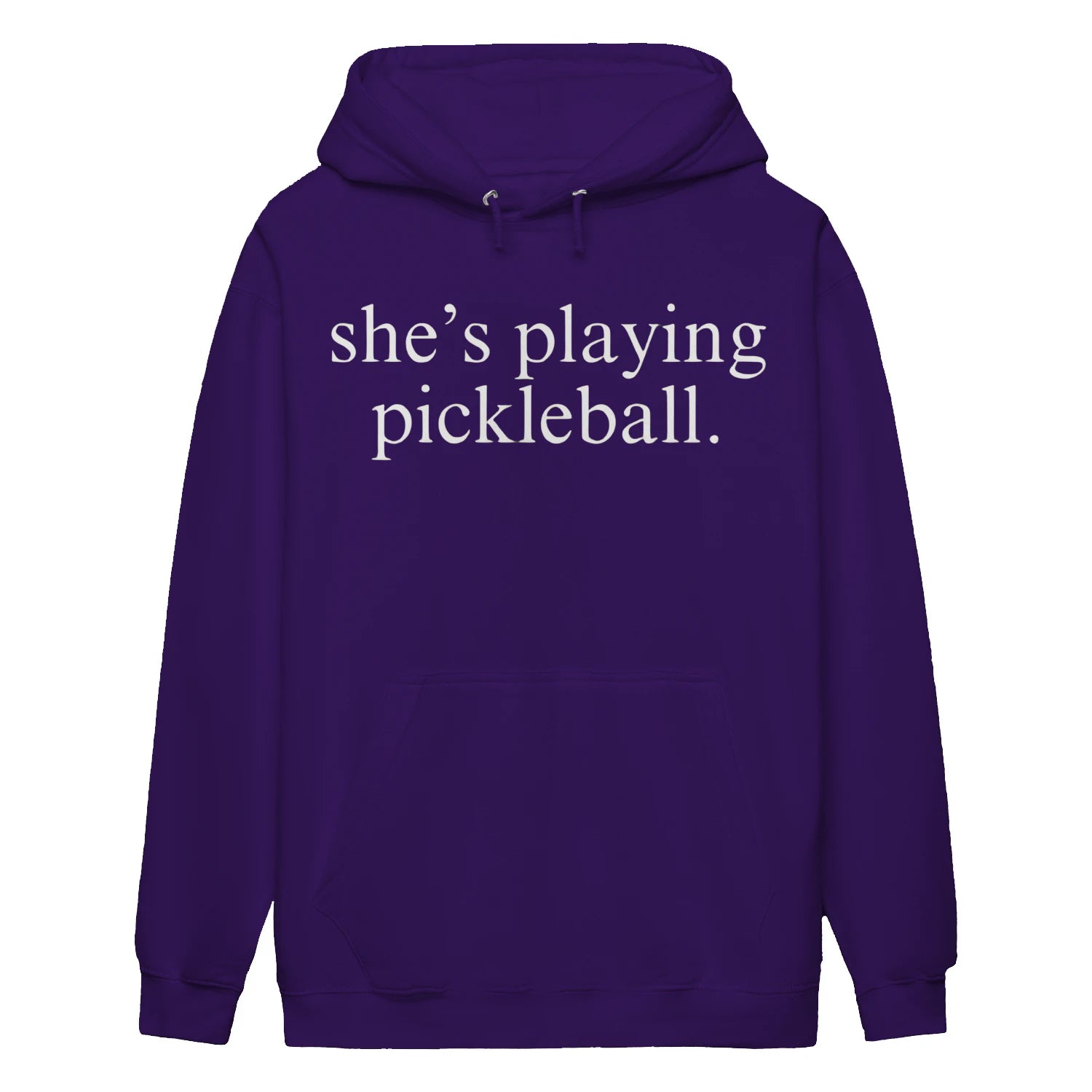 she s playing pickleball Women’s Hoodie – Funny Gift
