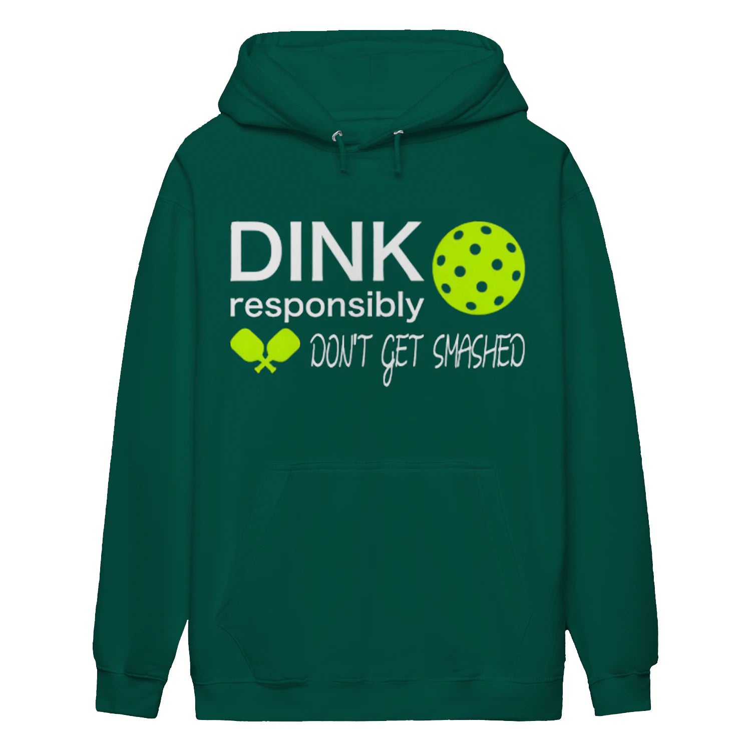 dink responsibly myb Pickleball Women’s Hoodie – Funny Gift