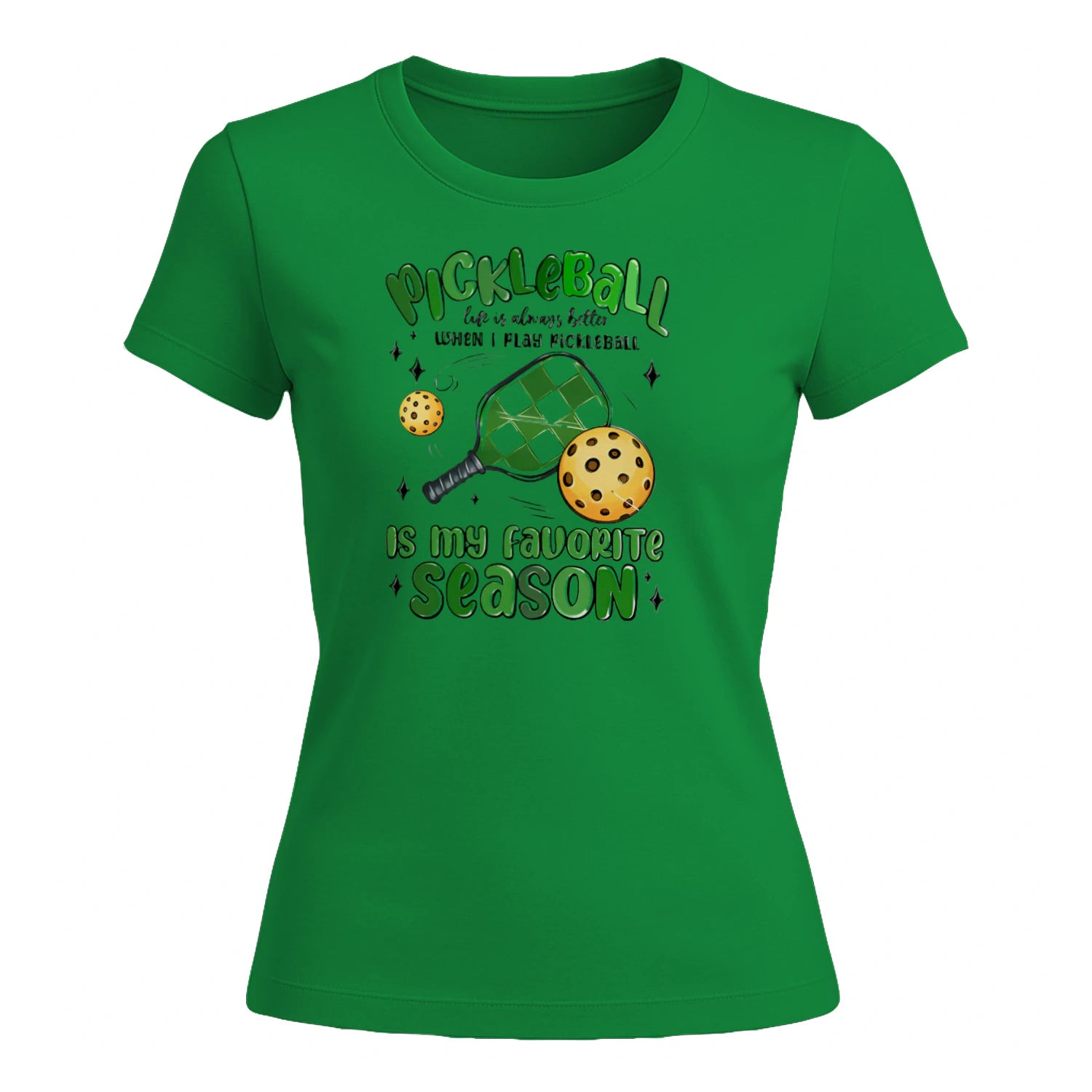 Pickleball Is My Favorite Season for Women’s T-Shirt – Funny Gift