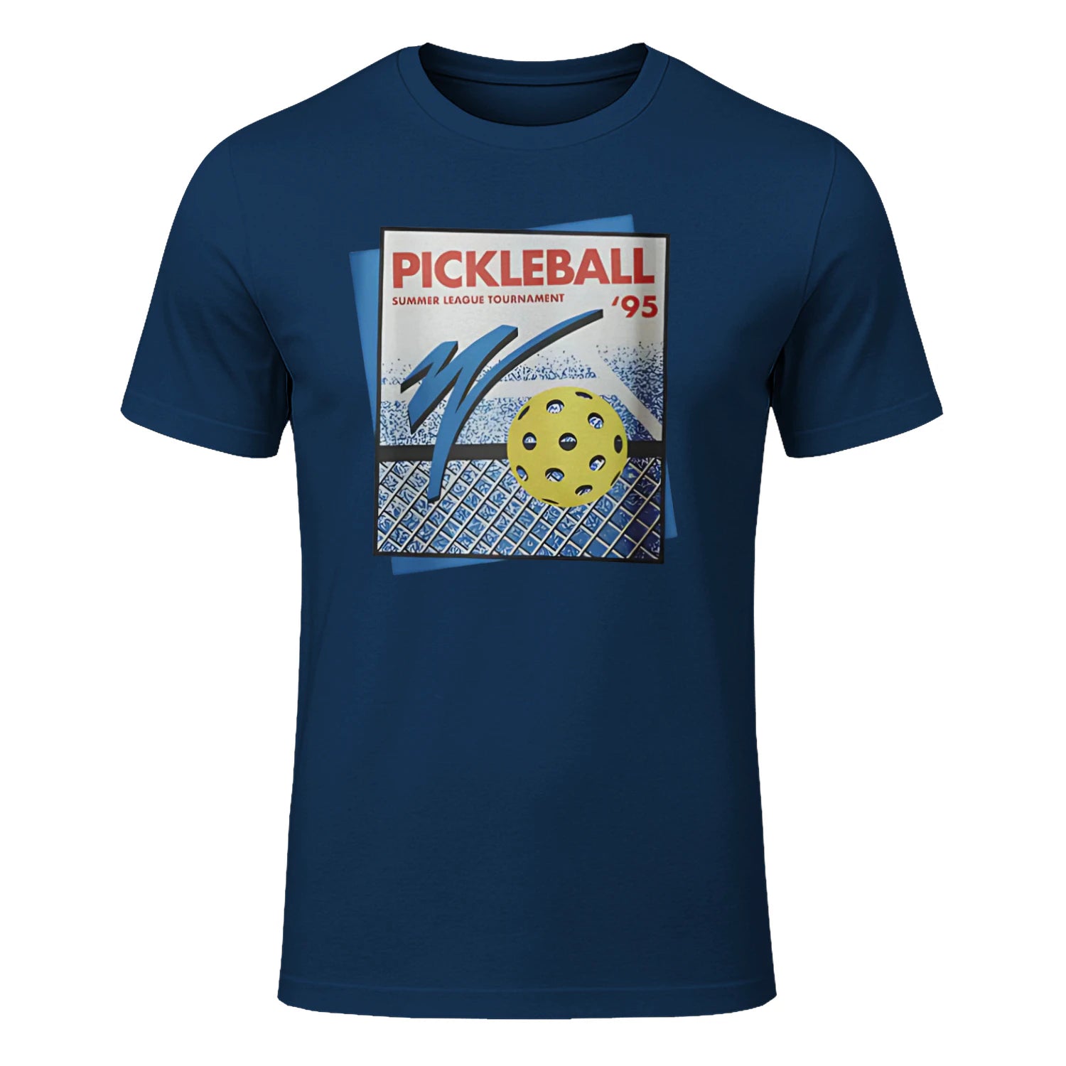 Retro Pickleball Court T-Shirt – Funny Gift