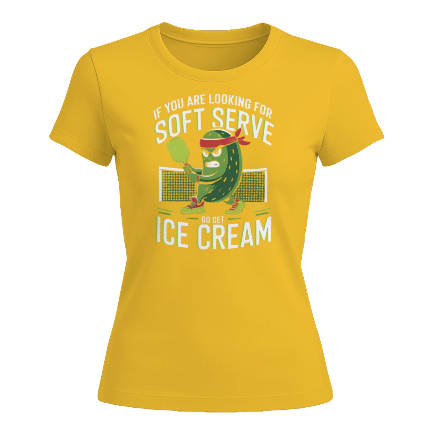 Pickleball & Ice Cream for Women’s T-Shirt – Funny Gift