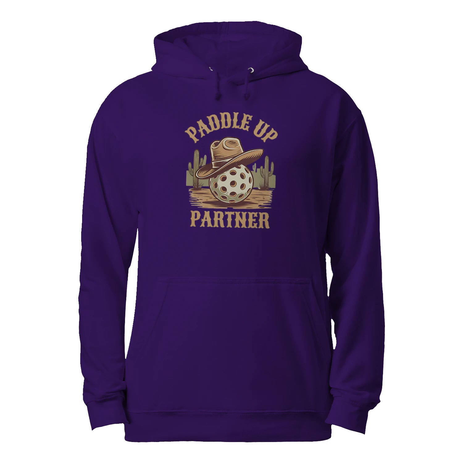 Paddle Up Partner Pickleball Men’s Hoodie – Funny Gift