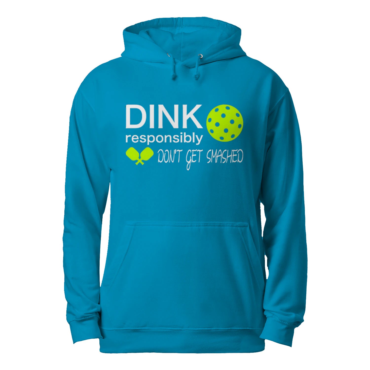 Dink Responsibly Pickleball Men’s Hoodie – Funny Gift
