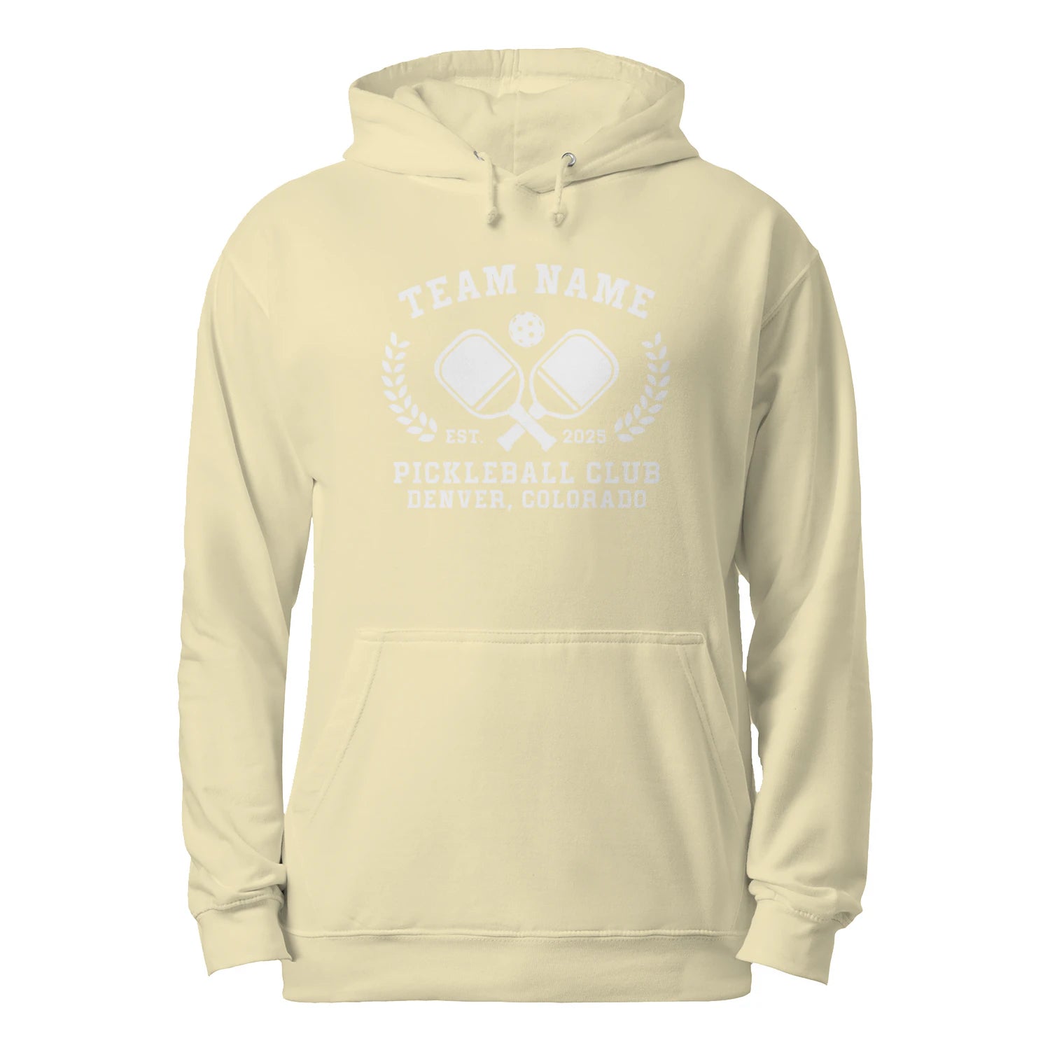 Pickleball Club Team Name Men’s Hoodie – Funny Gift