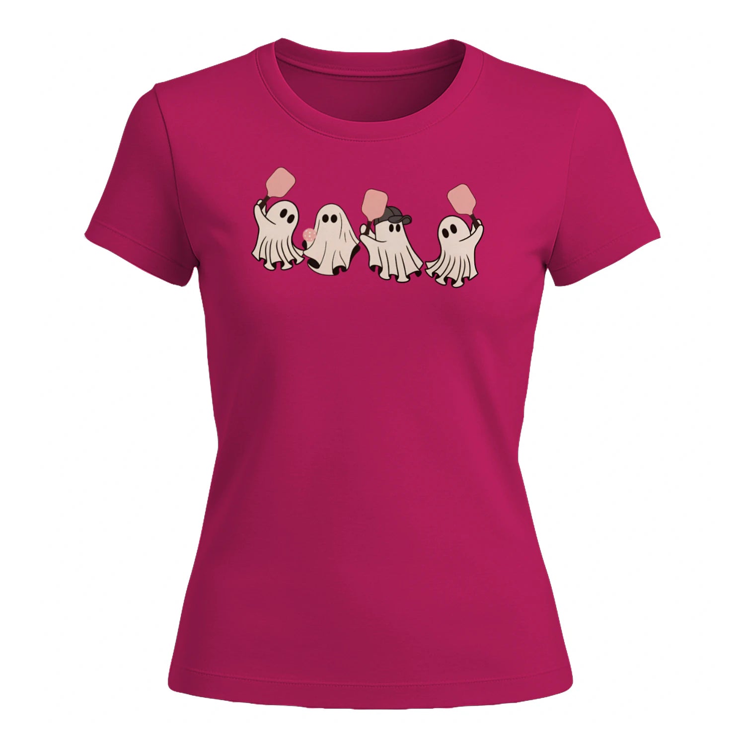 Cute Pickleball Characters for Women’s T-Shirt – Funny Gift