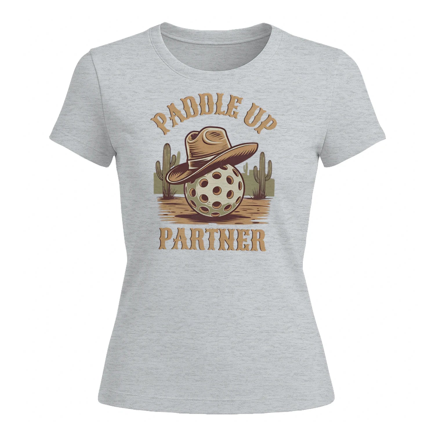 Paddle Up Partner for Pickleball Women’s T-Shirt – Funny Gift