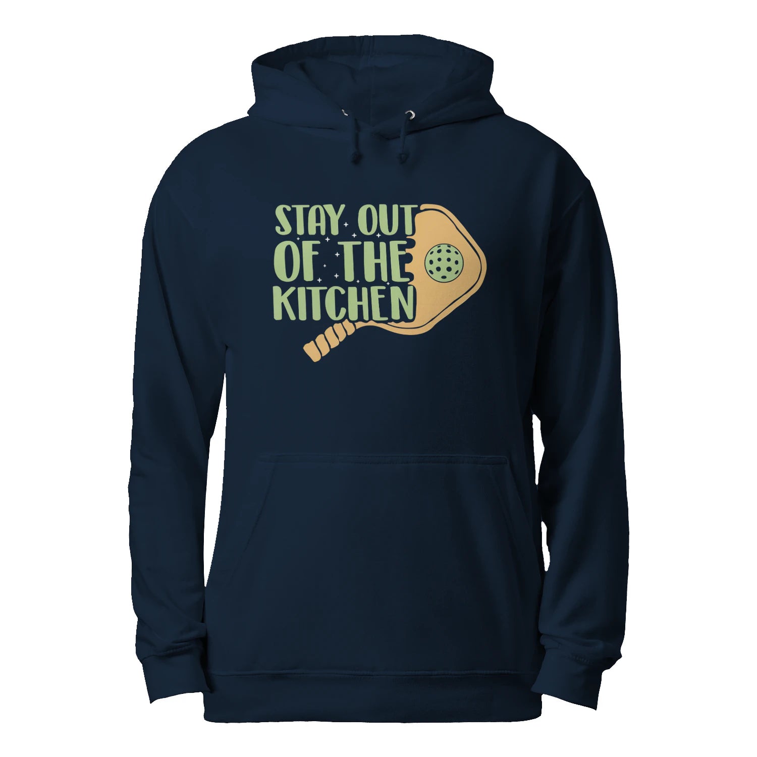 Stay Out of the Kitchen Pickleball Men’s Hoodie – Funny Gift