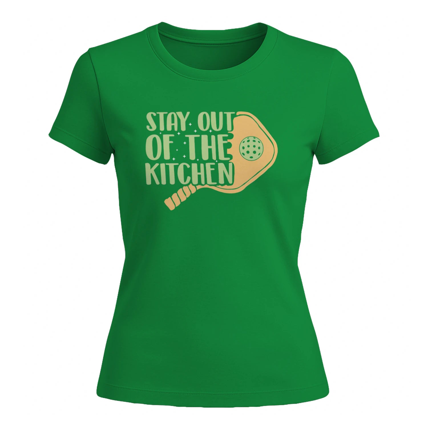 Stay Out of the Kitchen for Pickleball Women’s T-Shirt – Funny Gift