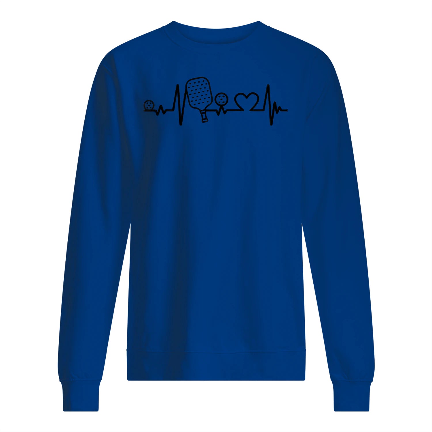 Pickleball Heartbeat Men’s Sweatshirt – Funny Gift