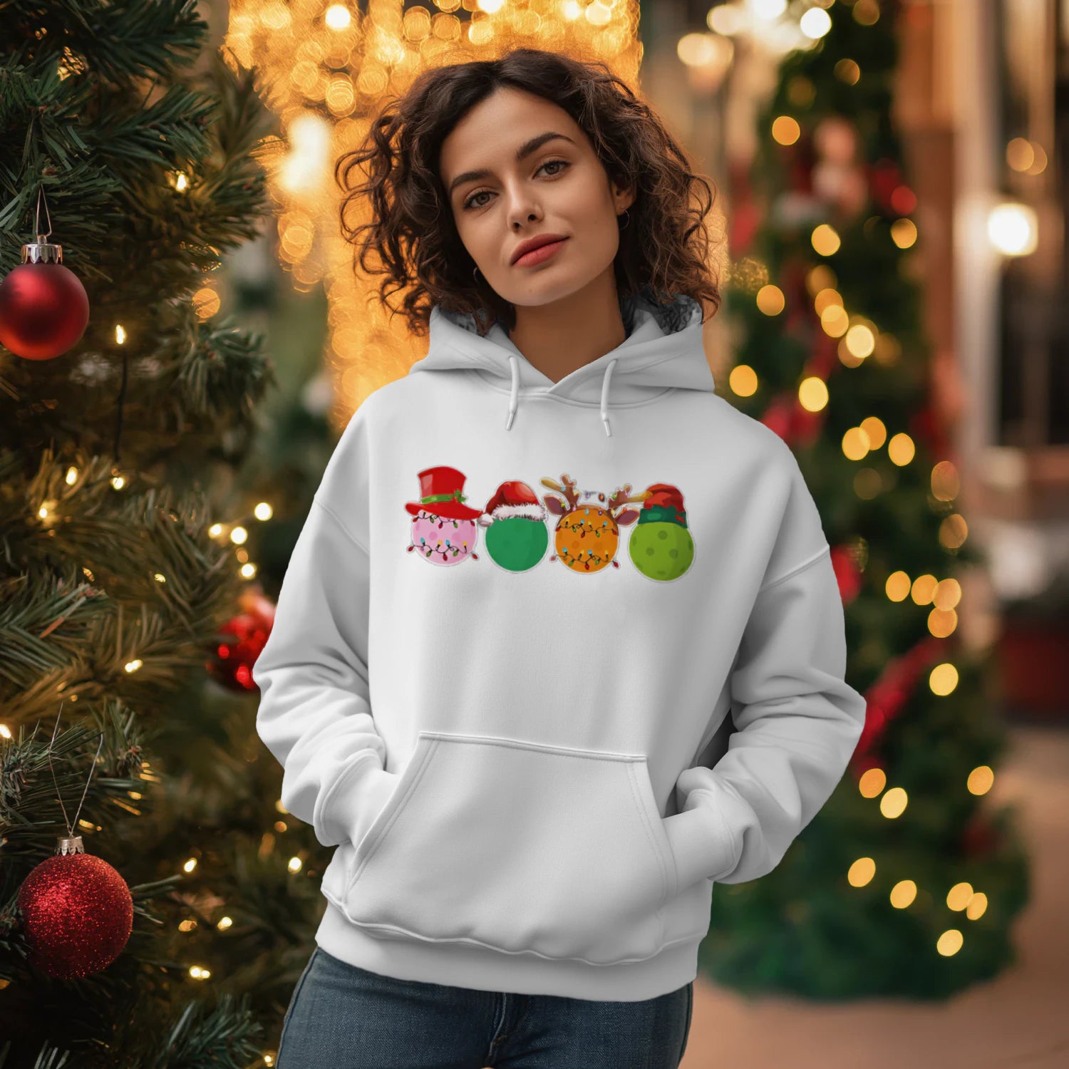 peace love pickleball Women’s Hoodie – Funny Gift