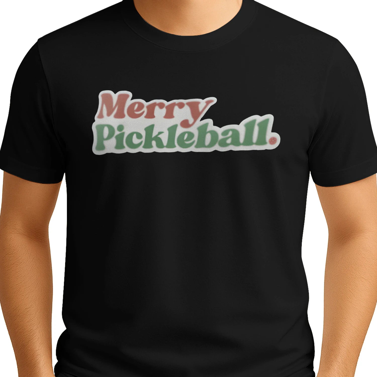 Merry Pickleball T-Shirt – Funny Gift