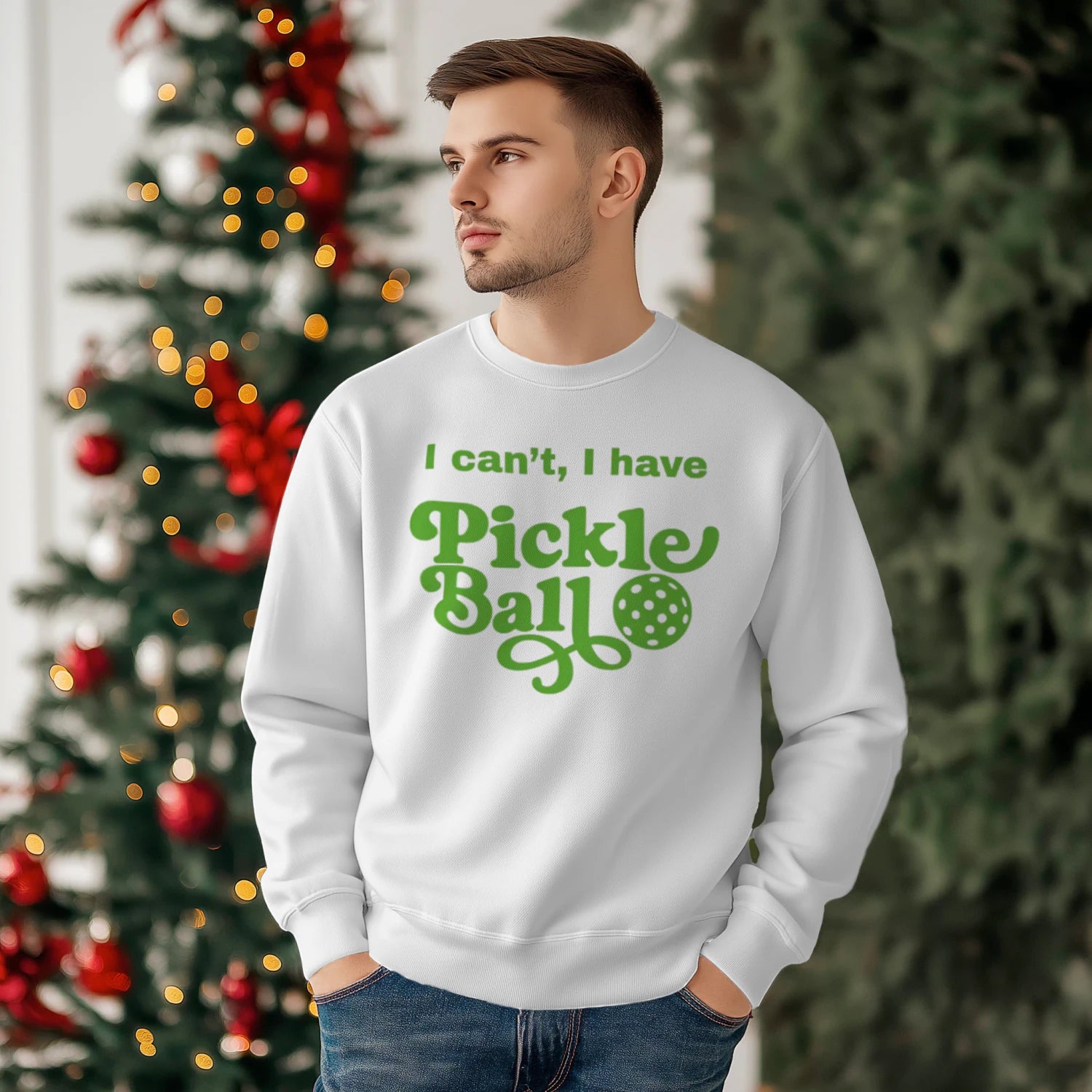 Pickleball Men’s Sweatshirt – Funny Gift