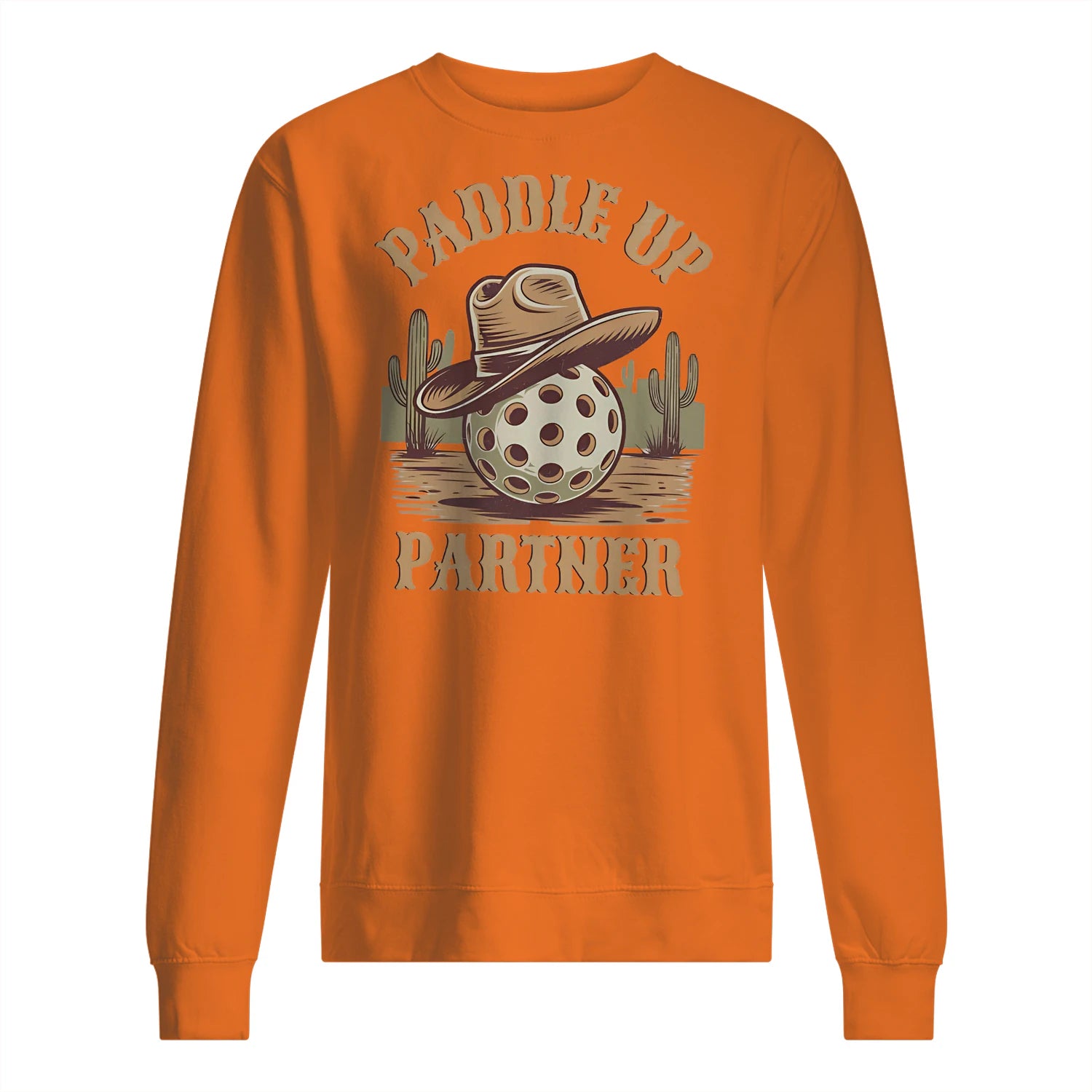 Paddle Up Partner Pickleball Men’s Sweatshirt – Funny Gift