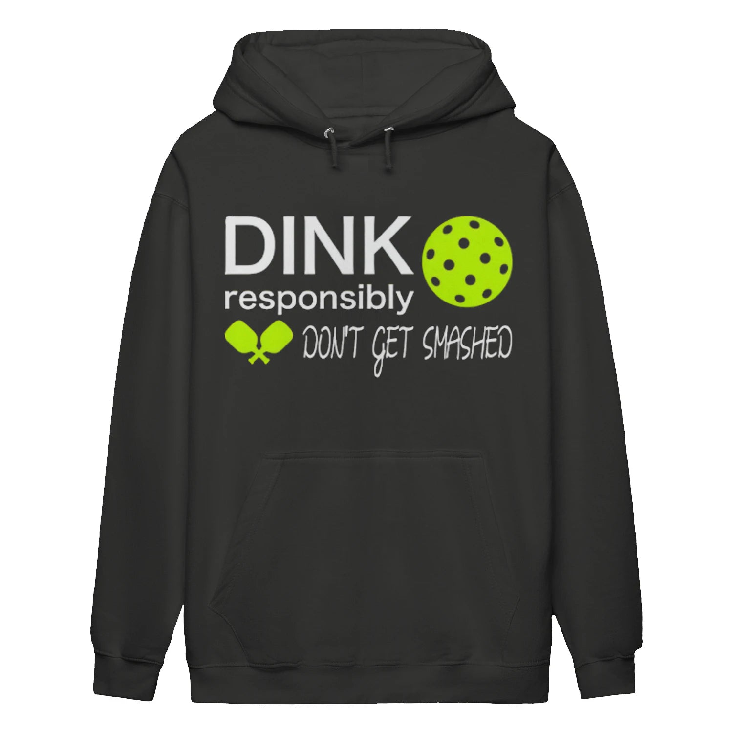 dink responsibly myb Pickleball Women’s Hoodie – Funny Gift