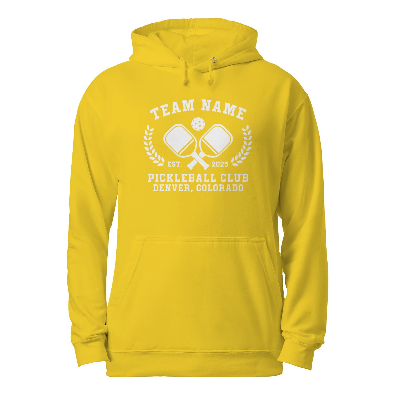 Pickleball Club Team Name Men’s Hoodie – Funny Gift