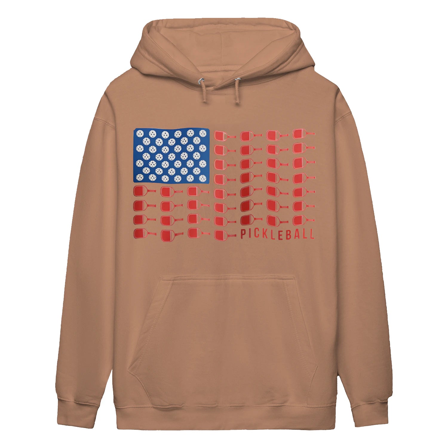 american flag pickleball Women’s Hoodie – Funny Gift