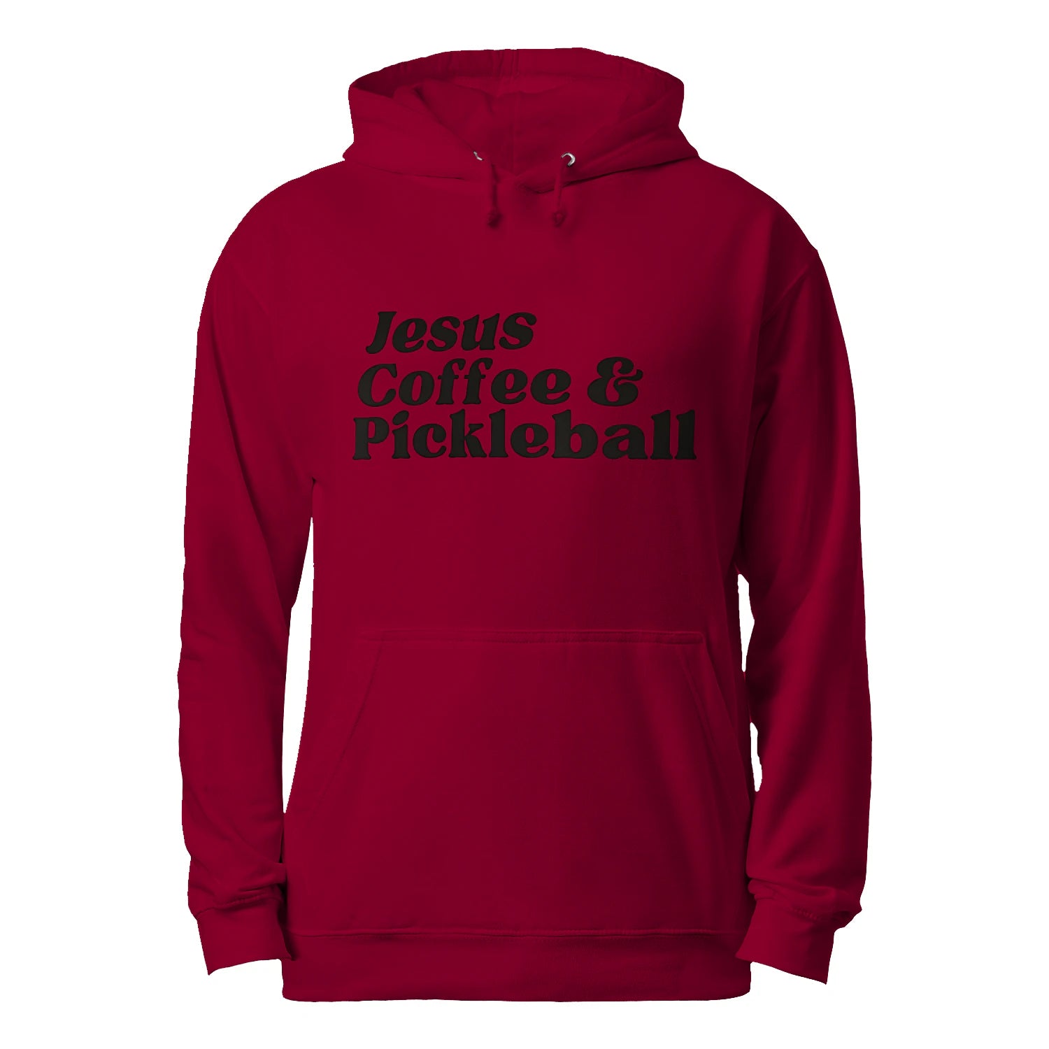 Jesus, Coffee & Pickleball Men’s Hoodie – Funny Gift