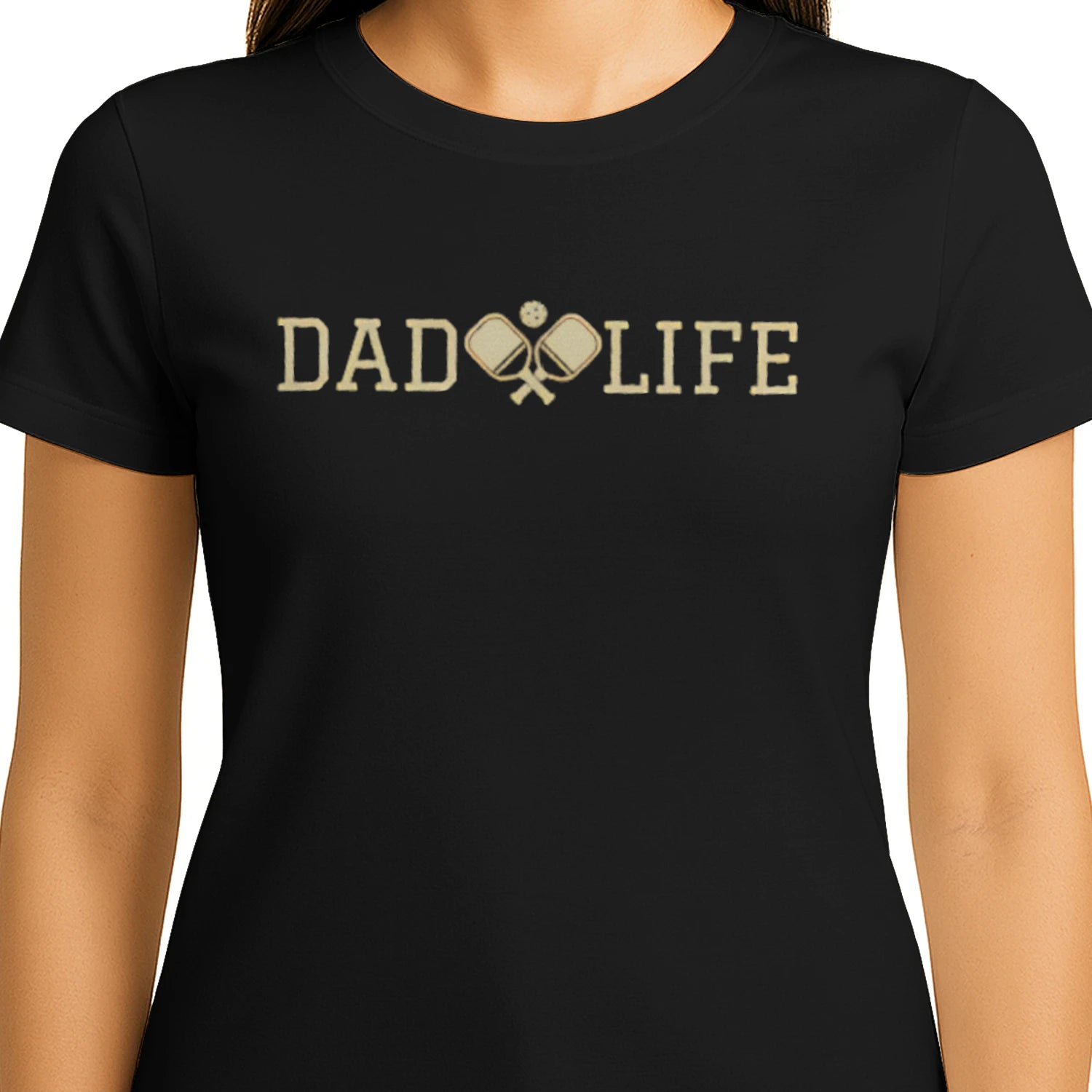 Dad Life Pickleball for Women’s T-Shirt – Funny Gift