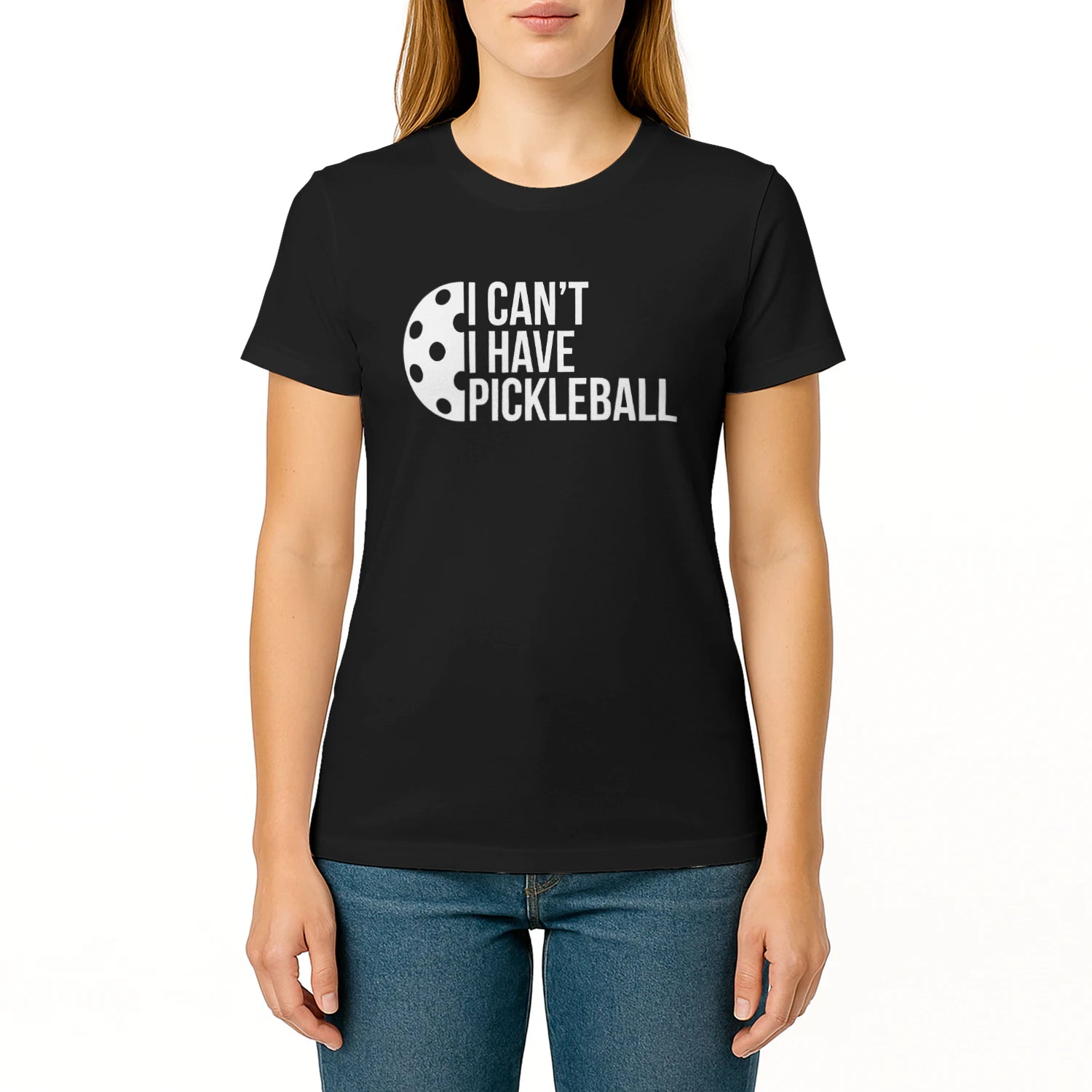 I Can’t, I Have Pickleball for Women’s T-Shirt – Funny Gift