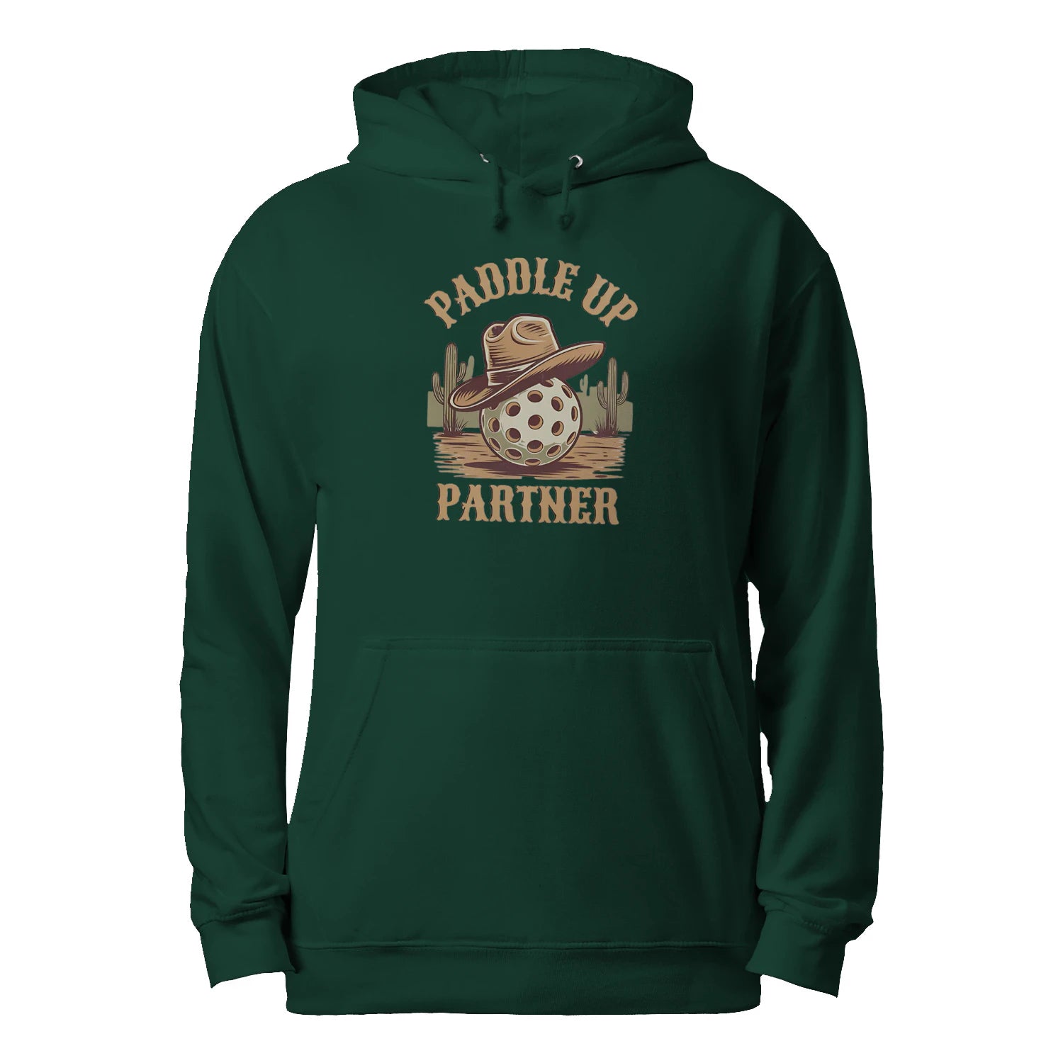 Paddle Up Partner Pickleball Men’s Hoodie – Funny Gift