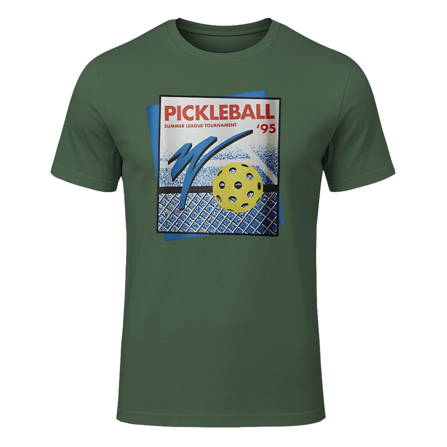 Retro Pickleball Court T-Shirt – Funny Gift
