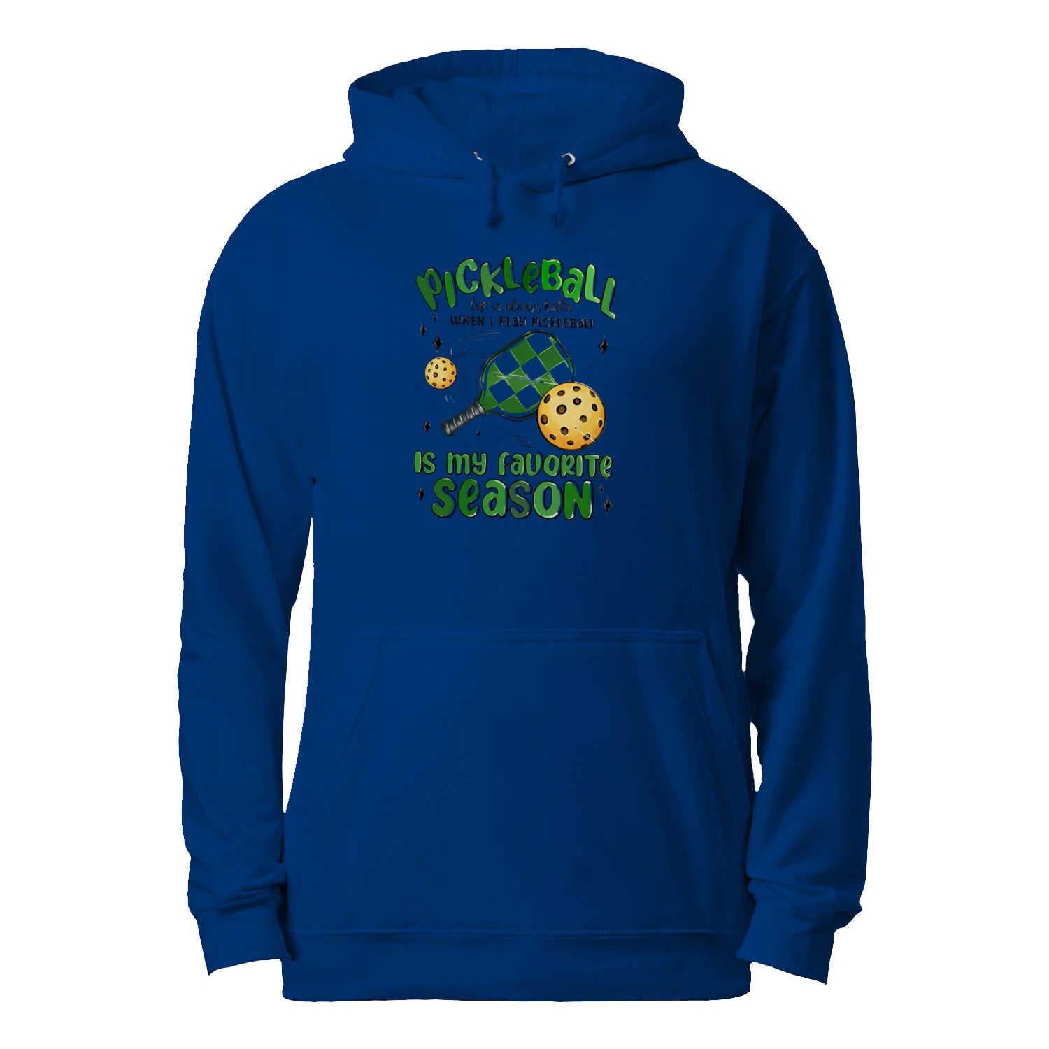 Pickleball Is My Favorite Season Men’s Hoodie – Funny Gift