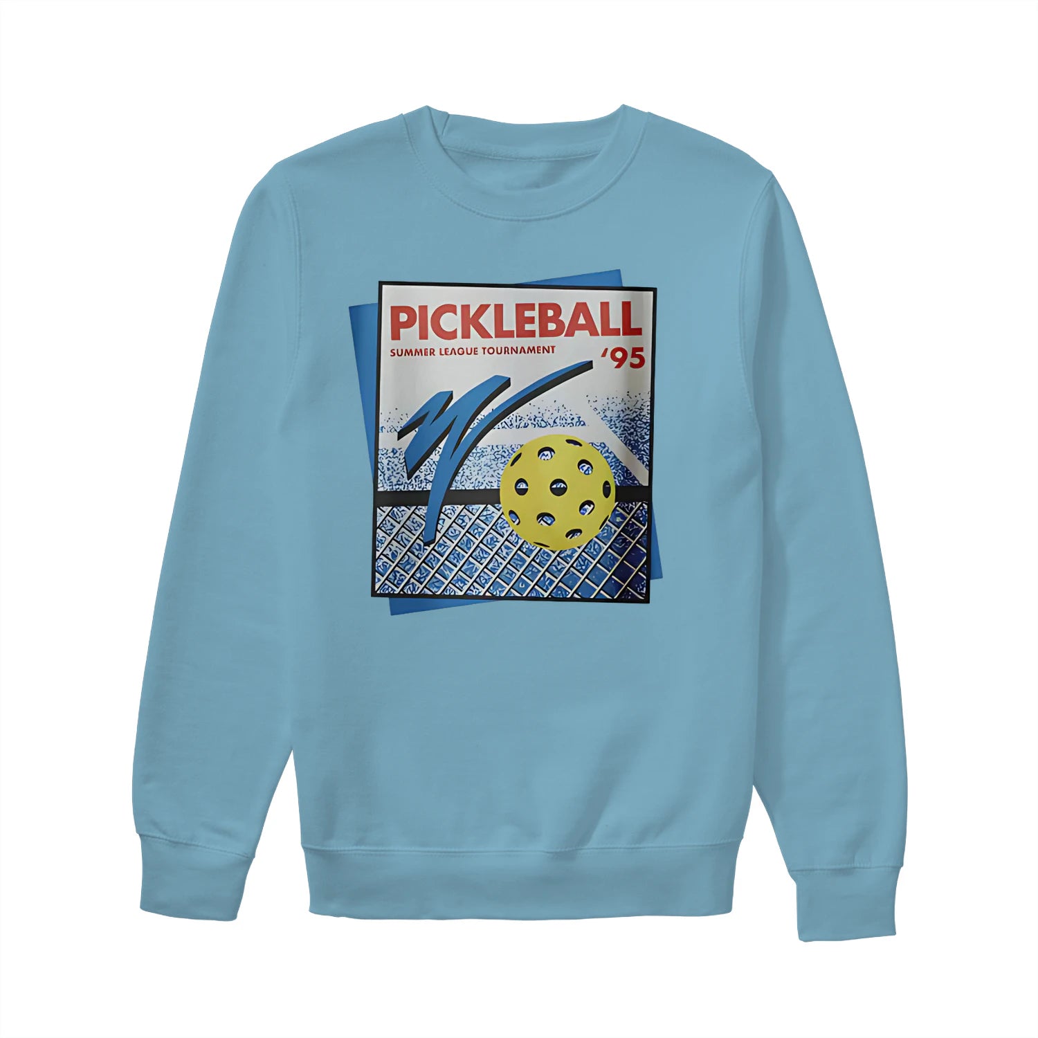 retro pickleball court Women’s Sweatshirt – Funny Gift
