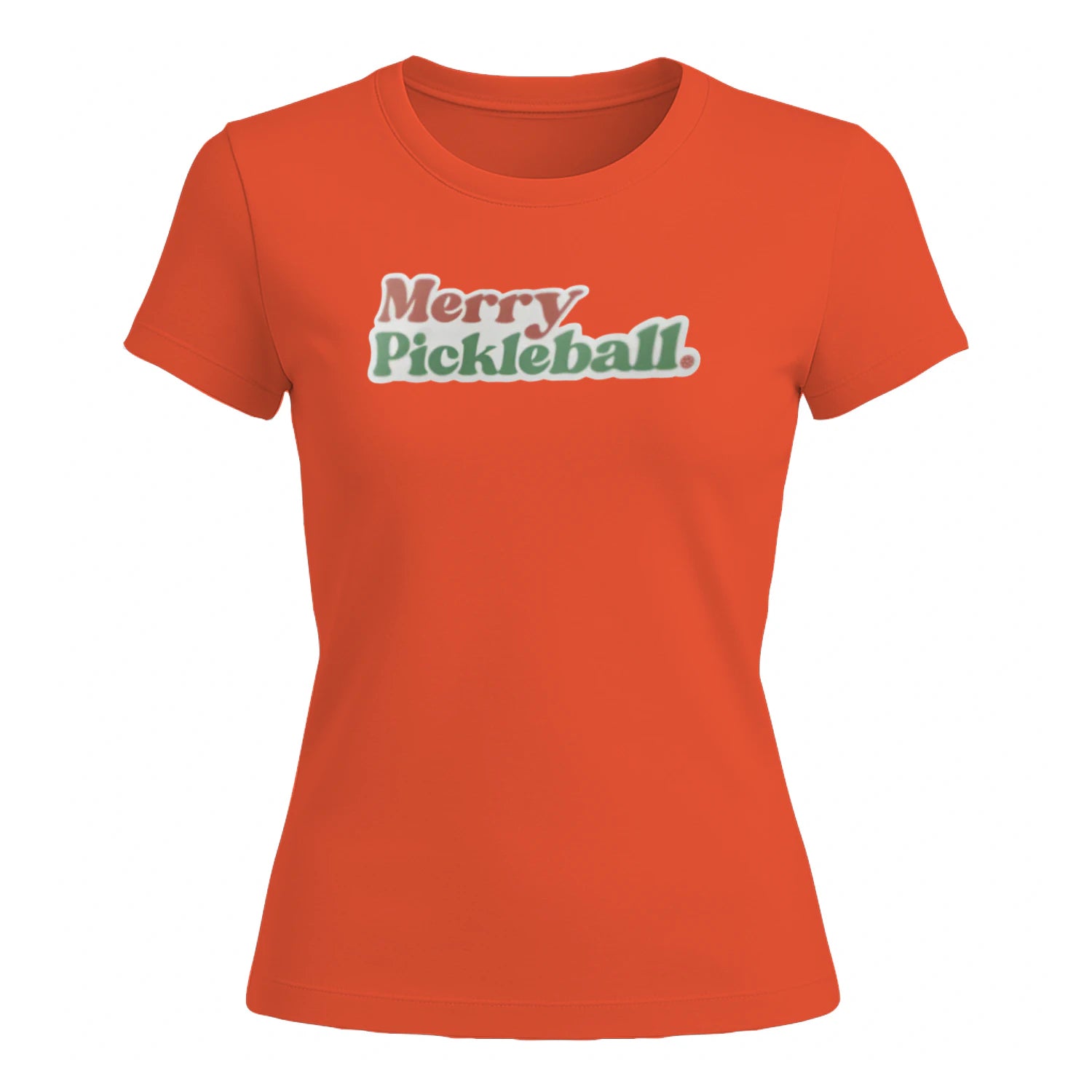 Merry Pickleball for Women’s T-Shirt – Funny Gift