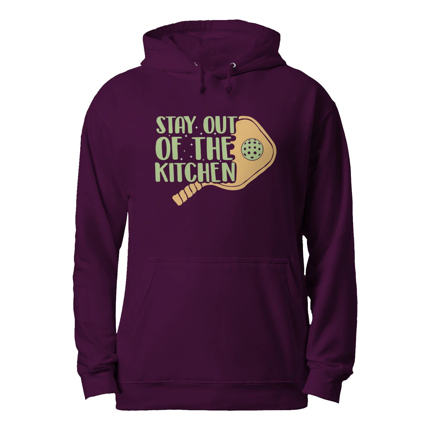 Stay Out of the Kitchen Pickleball Men’s Hoodie – Funny Gift