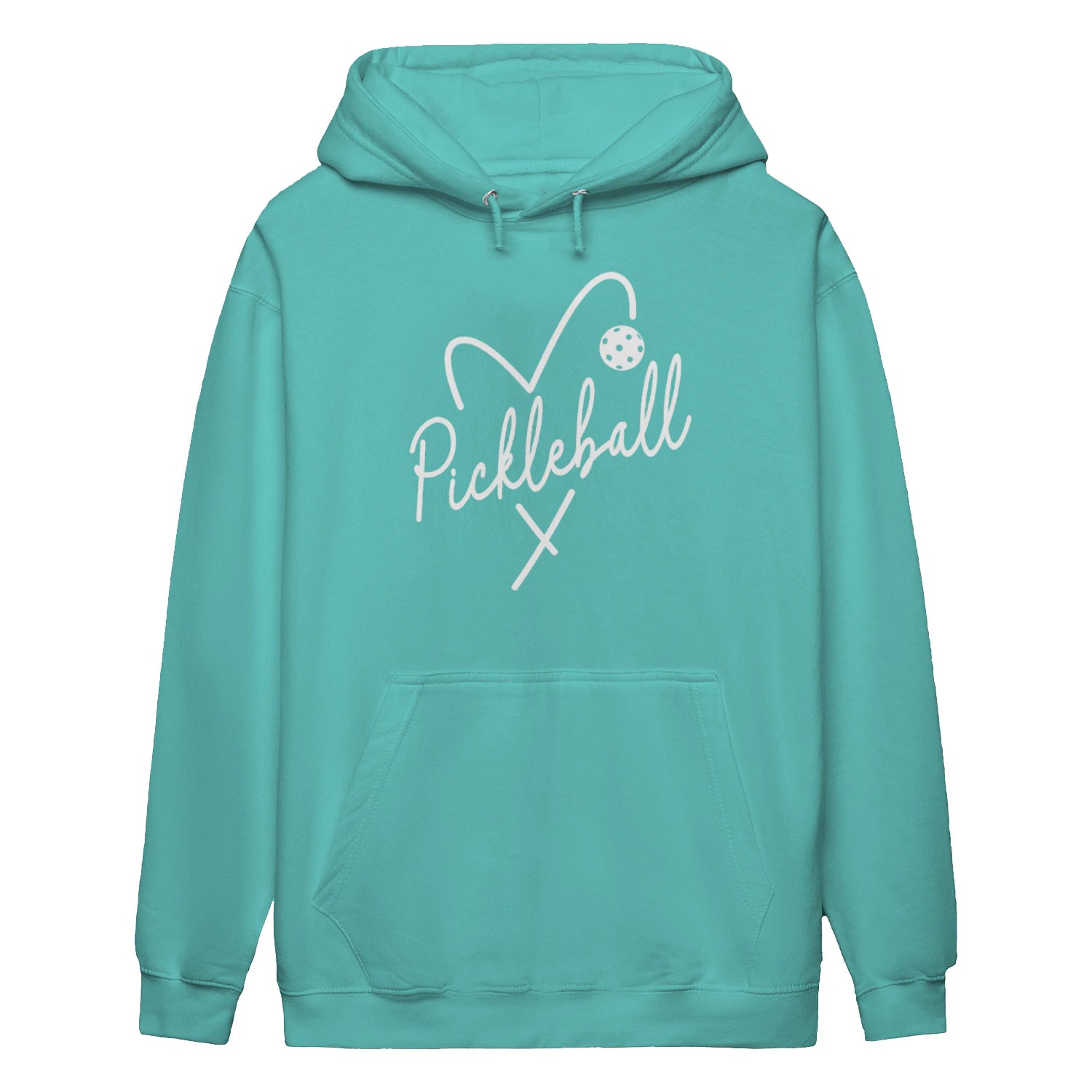 pickleball heart script Women’s Hoodie – Funny Gift