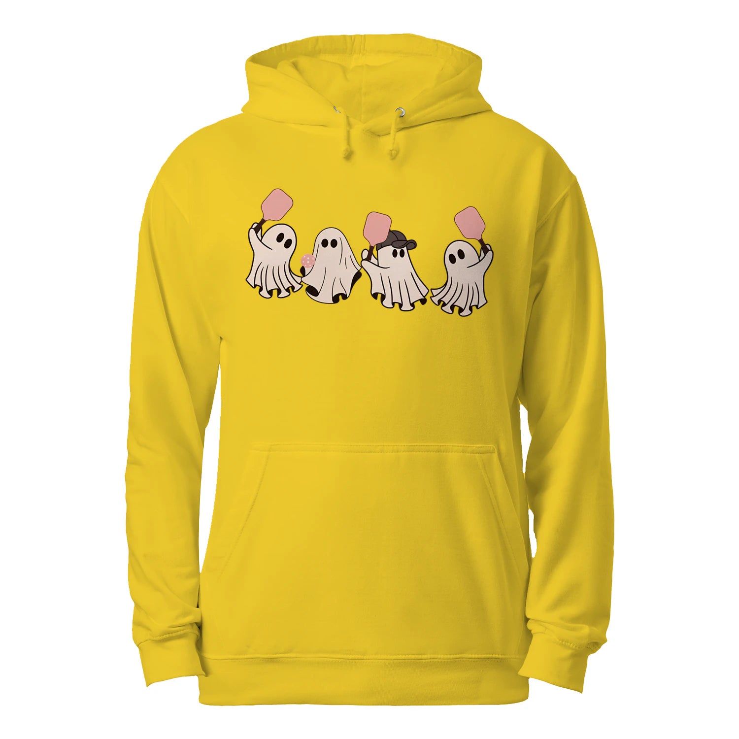 Cute Pickleball Characters Men’s Hoodie – Funny Gift