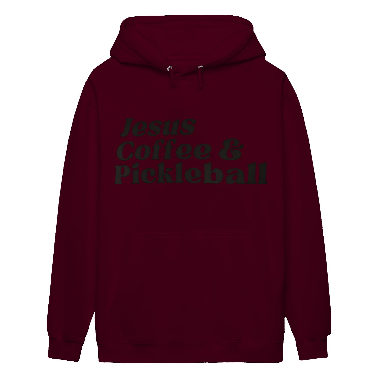 jesus coffee pickleball Women’s Hoodie – Funny Gift