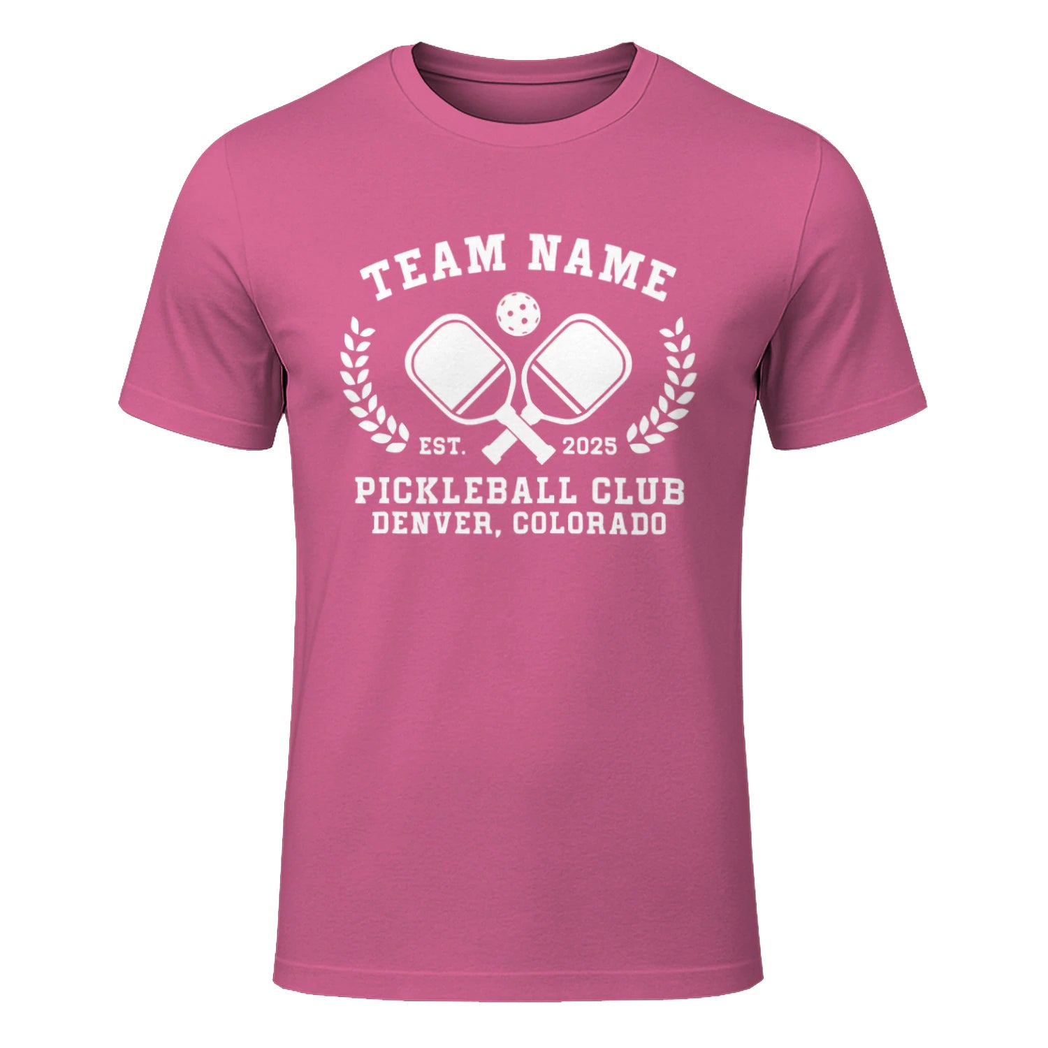 Pickleball Club Team Name T-Shirt – Funny Gift