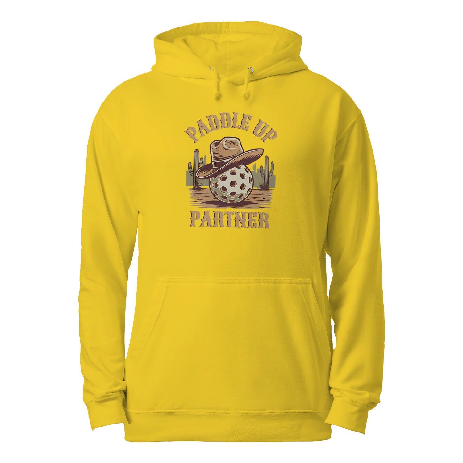 Paddle Up Partner Pickleball Men’s Hoodie – Funny Gift