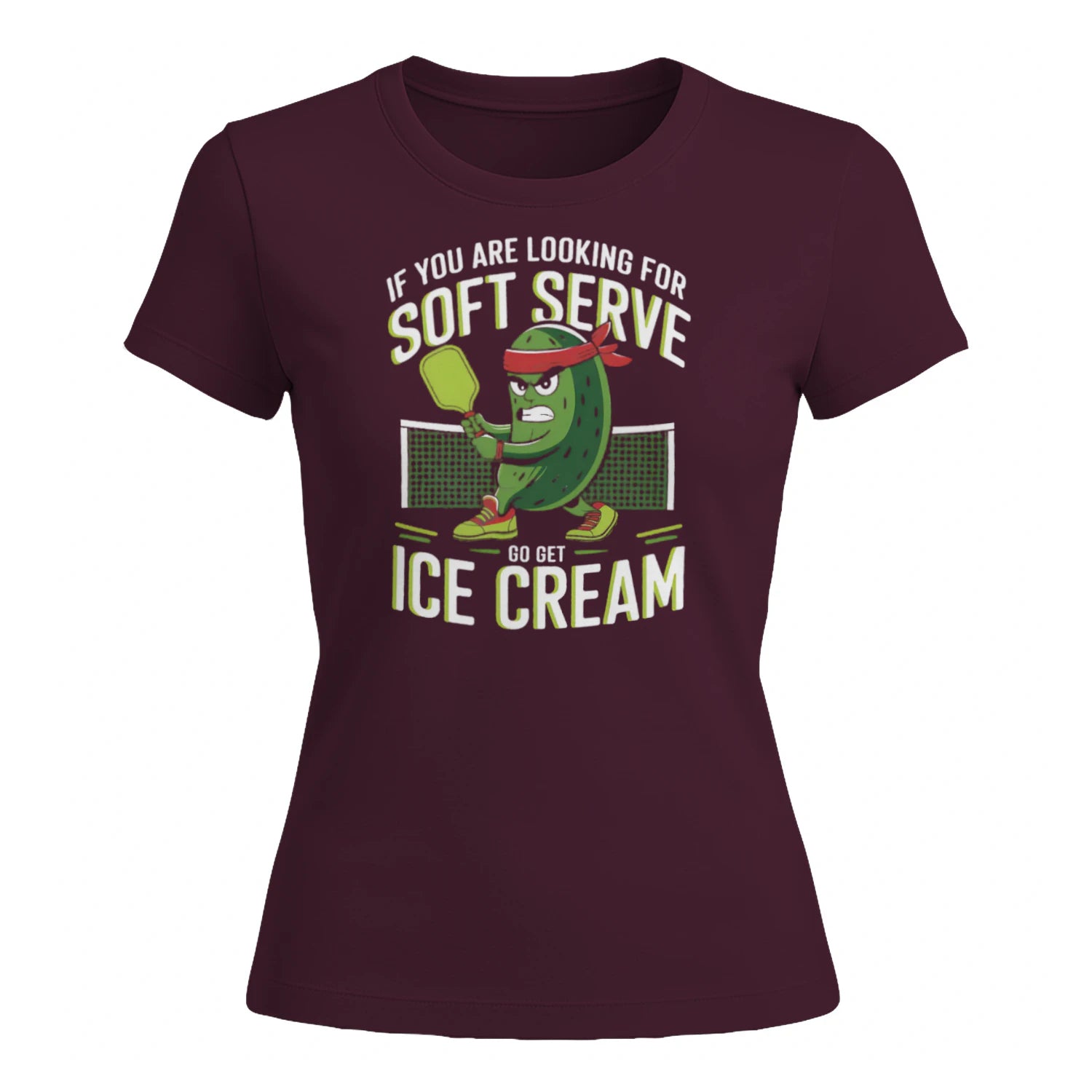 Pickleball & Ice Cream for Women’s T-Shirt – Funny Gift