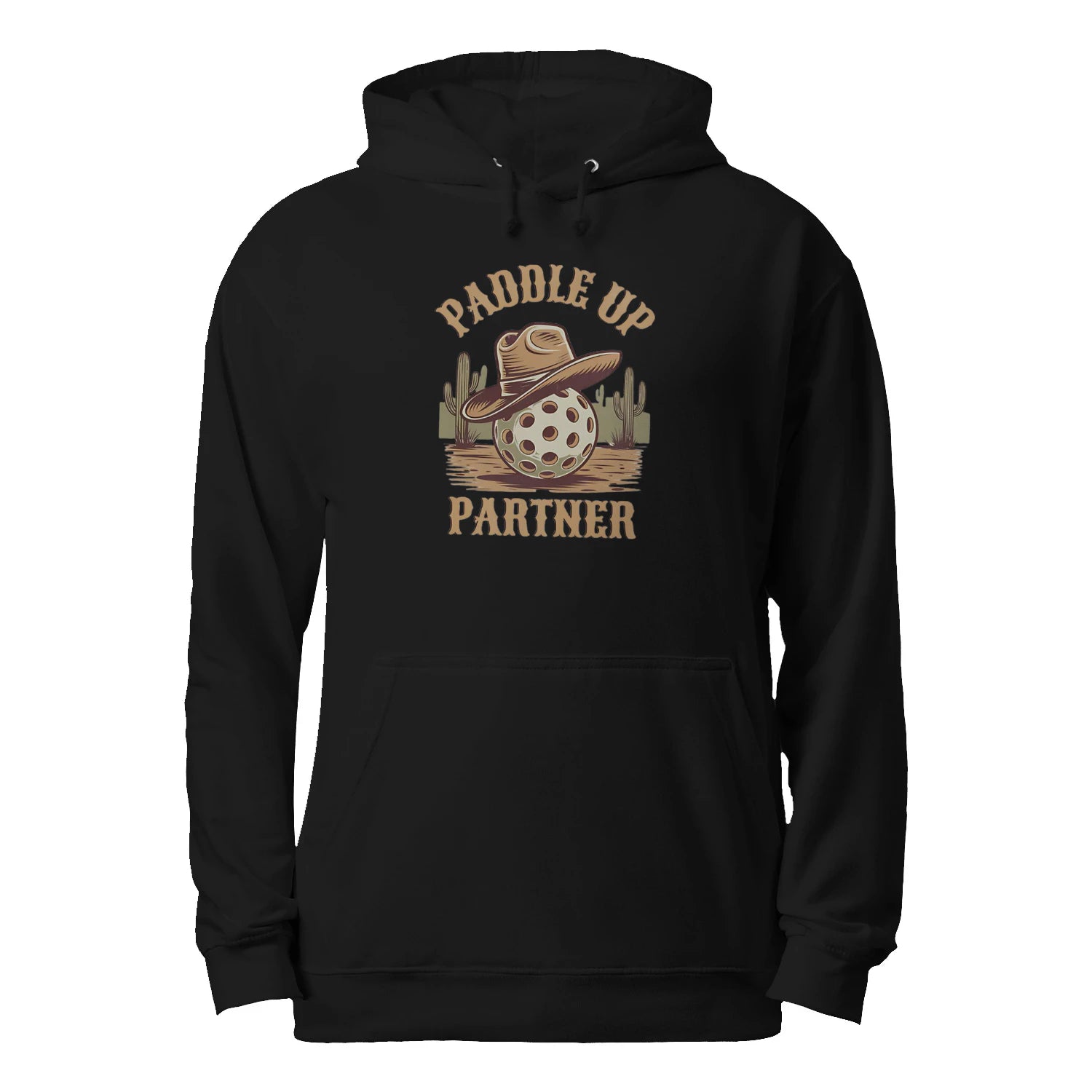 Paddle Up Partner Pickleball Men’s Hoodie – Funny Gift