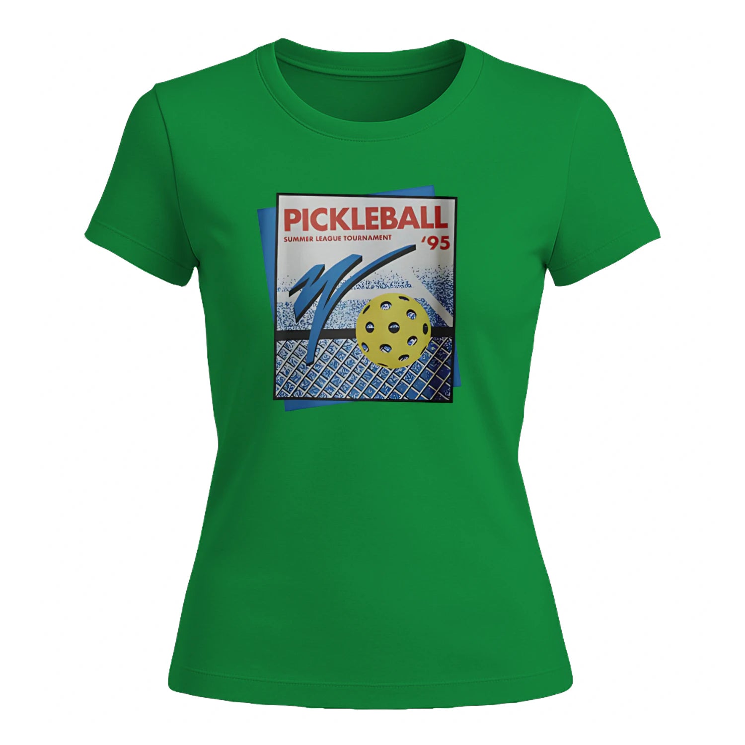 Retro Pickleball Court for Women’s T-Shirt – Funny Gift
