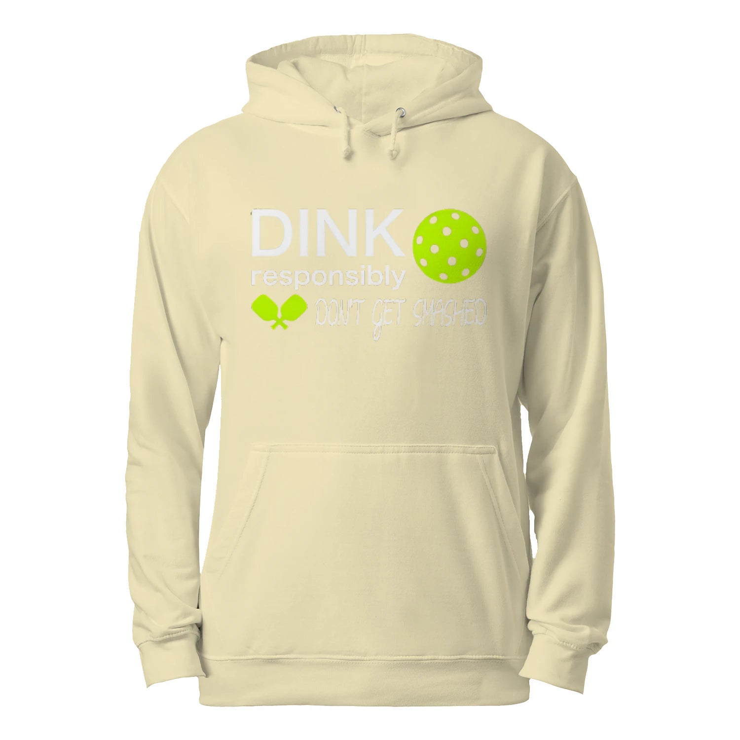 Dink Responsibly Pickleball Men’s Hoodie – Funny Gift