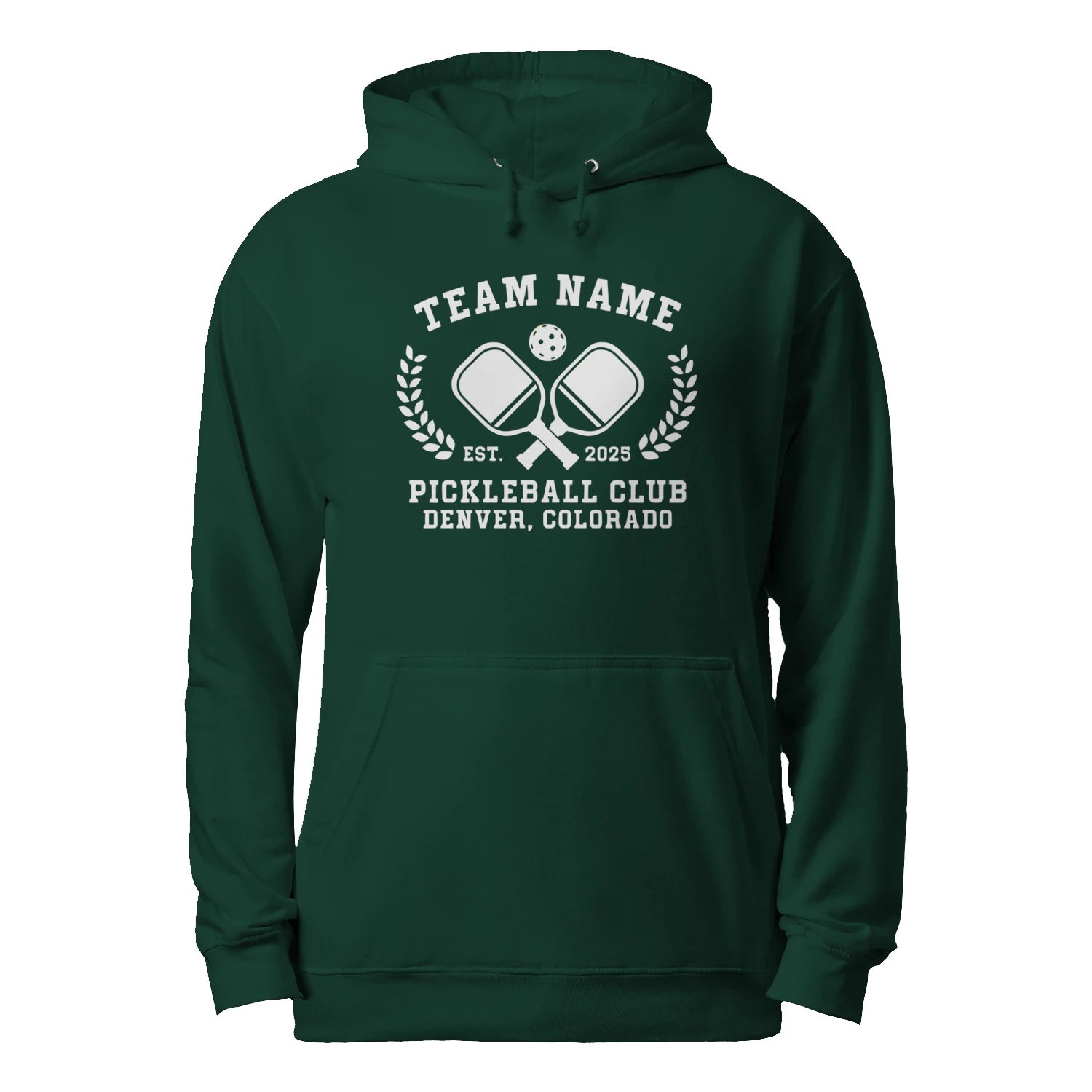 Pickleball Club Team Name Men’s Hoodie – Funny Gift