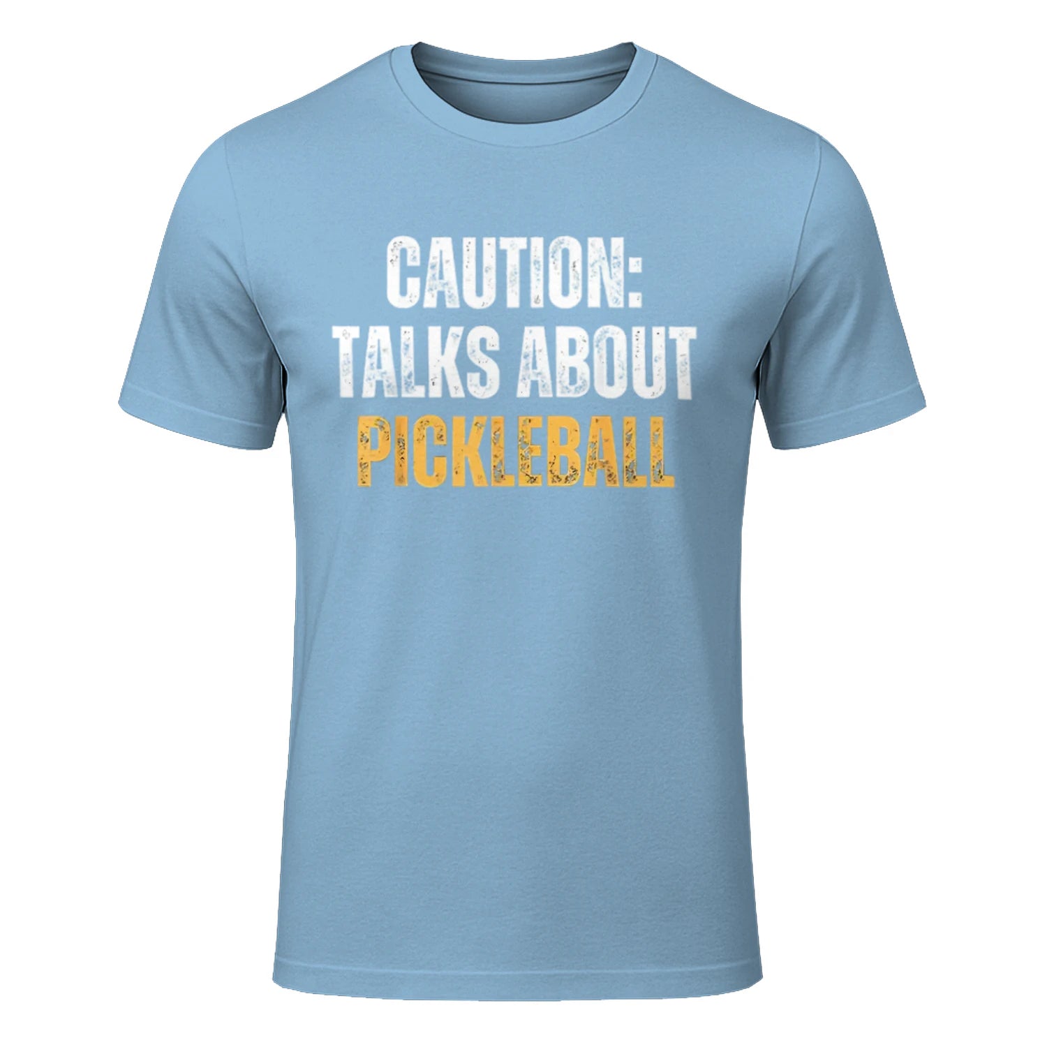 Caution: Talks About Pickleball T-Shirt – Funny Gift