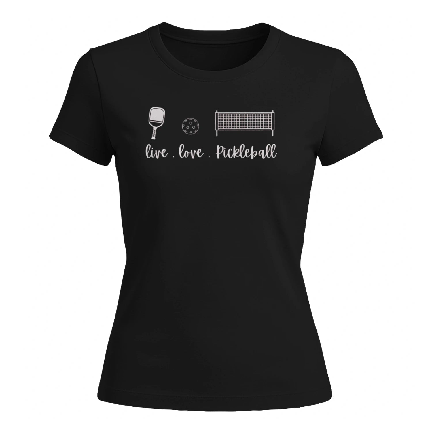 Eat. Love. Pickleball for Women’s T-Shirt – Funny Gift