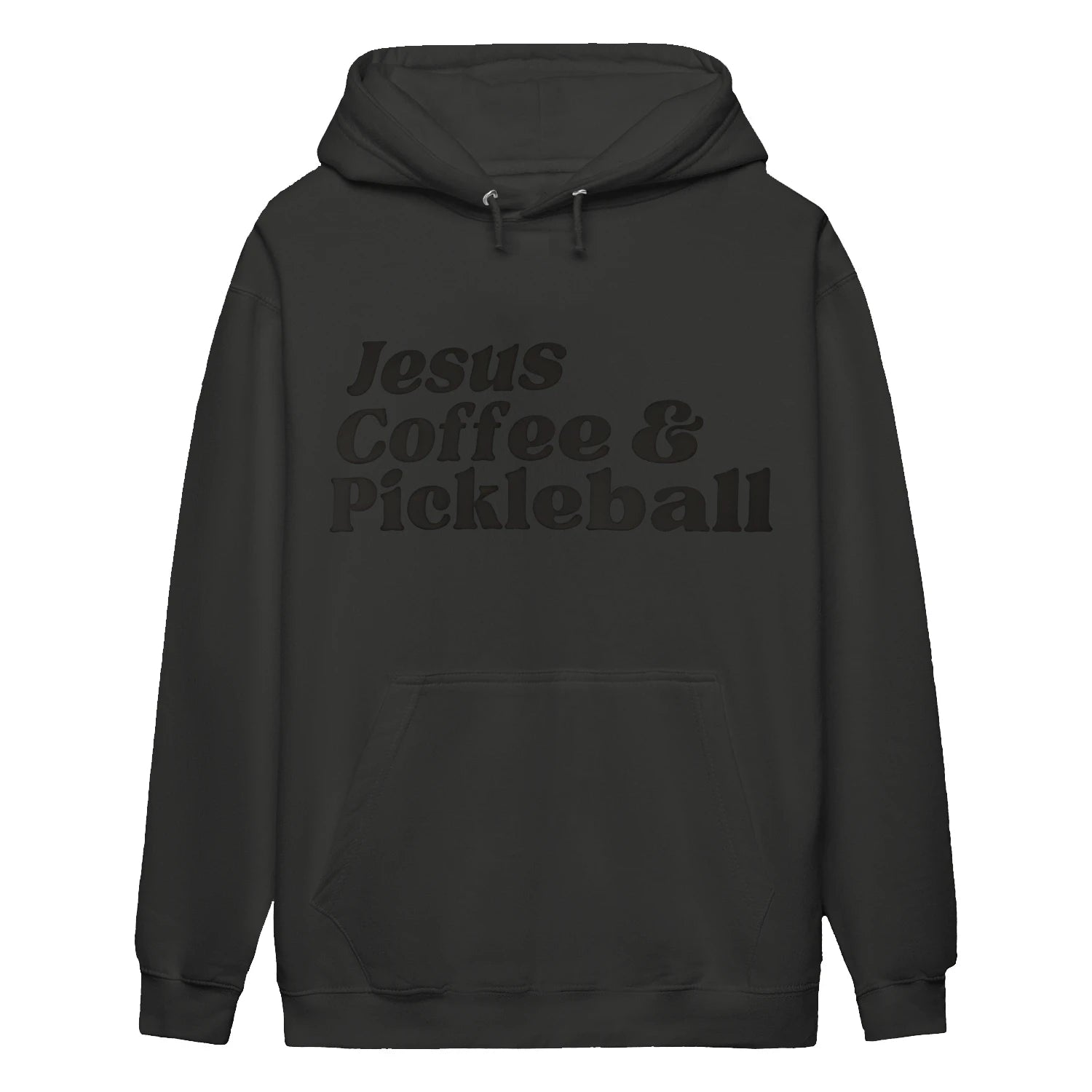 jesus coffee pickleball Women’s Hoodie – Funny Gift