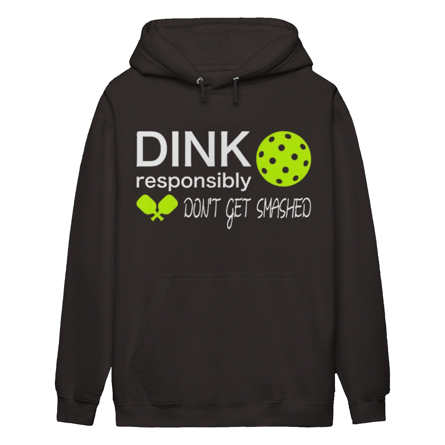 dink responsibly myb Pickleball Women’s Hoodie – Funny Gift