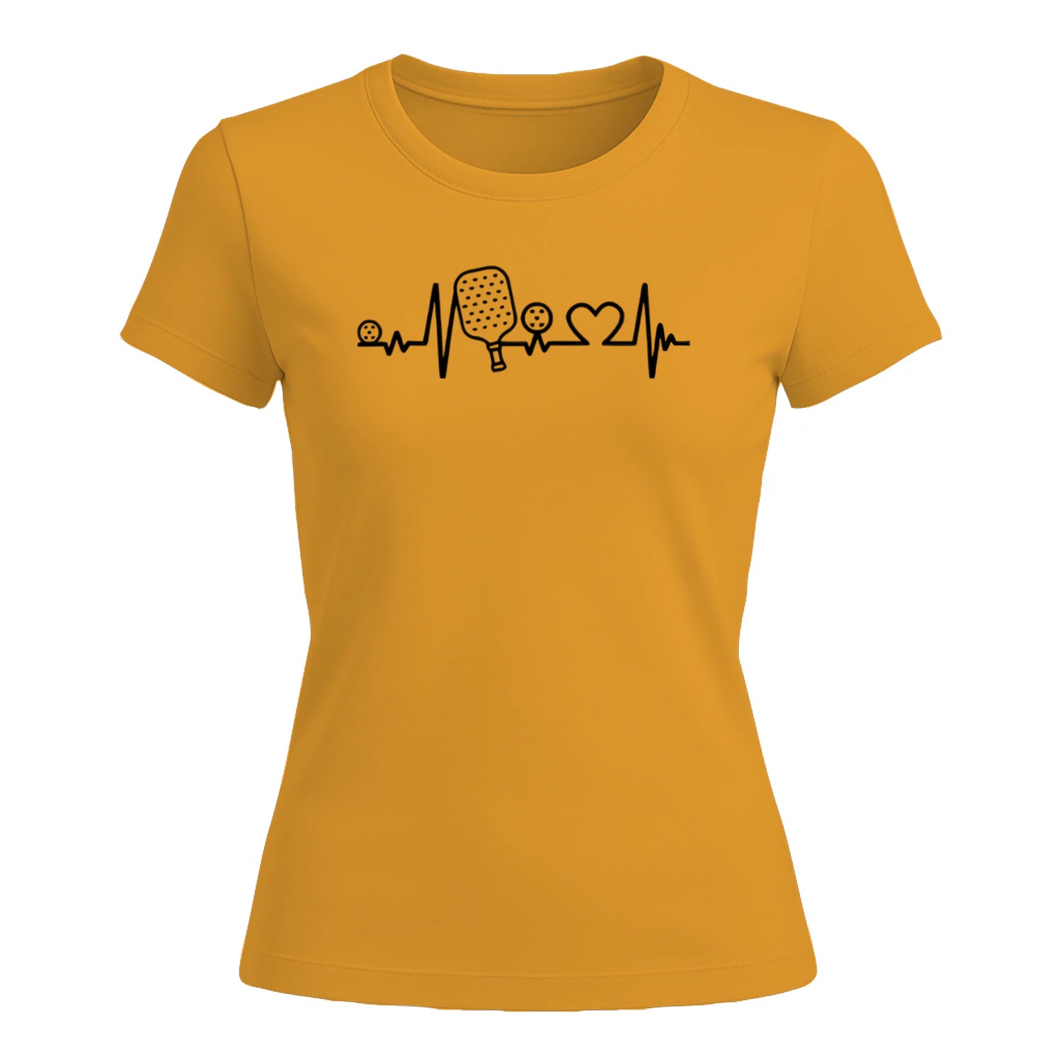 Pickleball Heartbeat for Women’s T-Shirt – Funny Gift