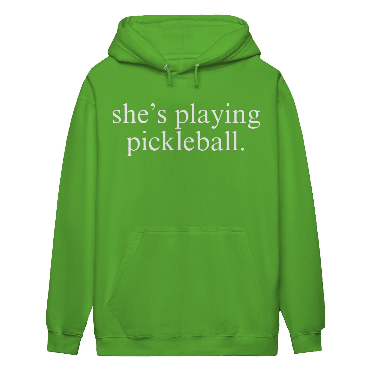 she s playing pickleball Women’s Hoodie – Funny Gift