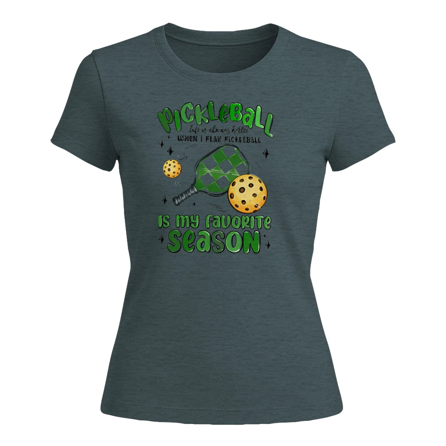 Pickleball Is My Favorite Season for Women’s T-Shirt – Funny Gift