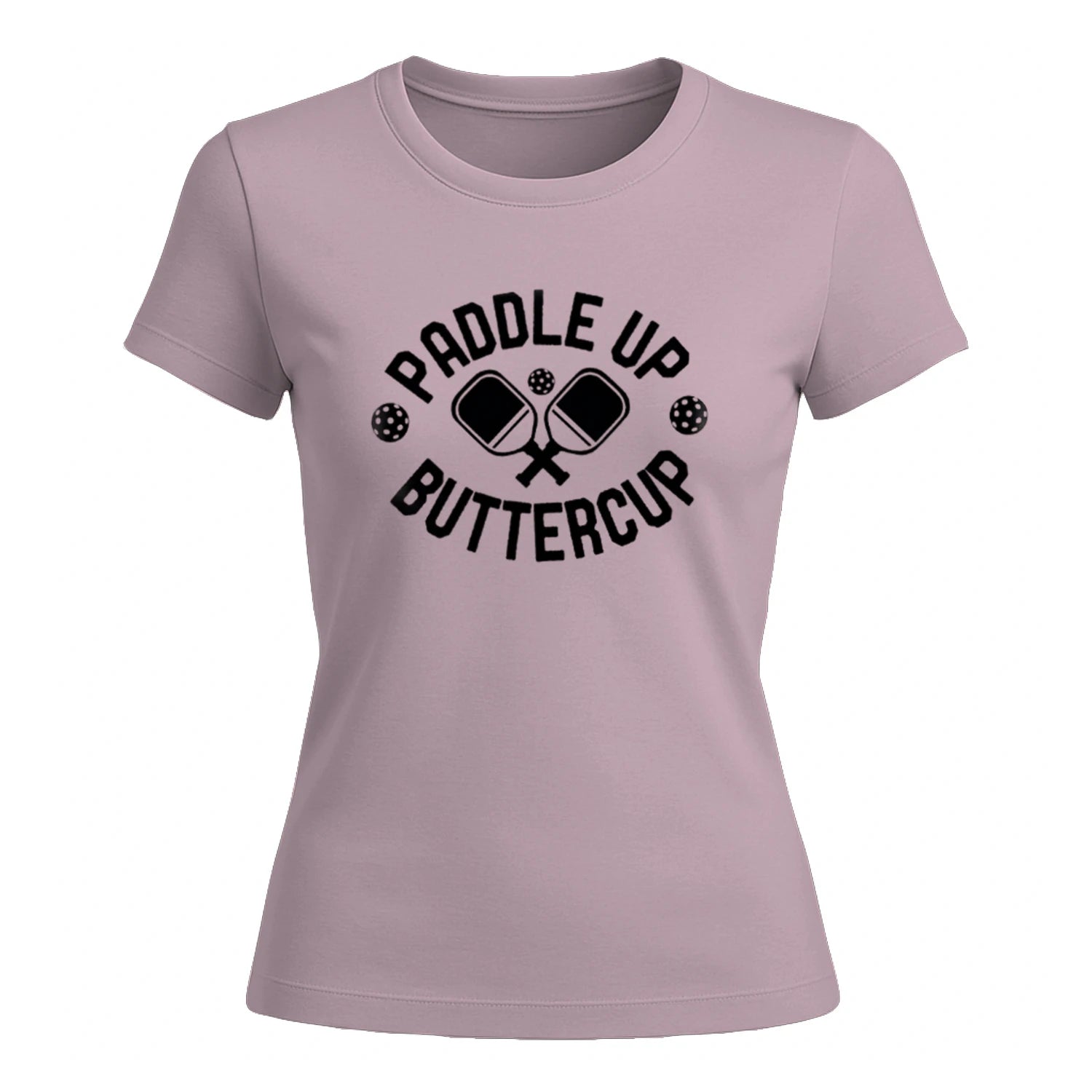 Paddle Up Buttercup for Pickleball Women’s T-Shirt – Funny Gift
